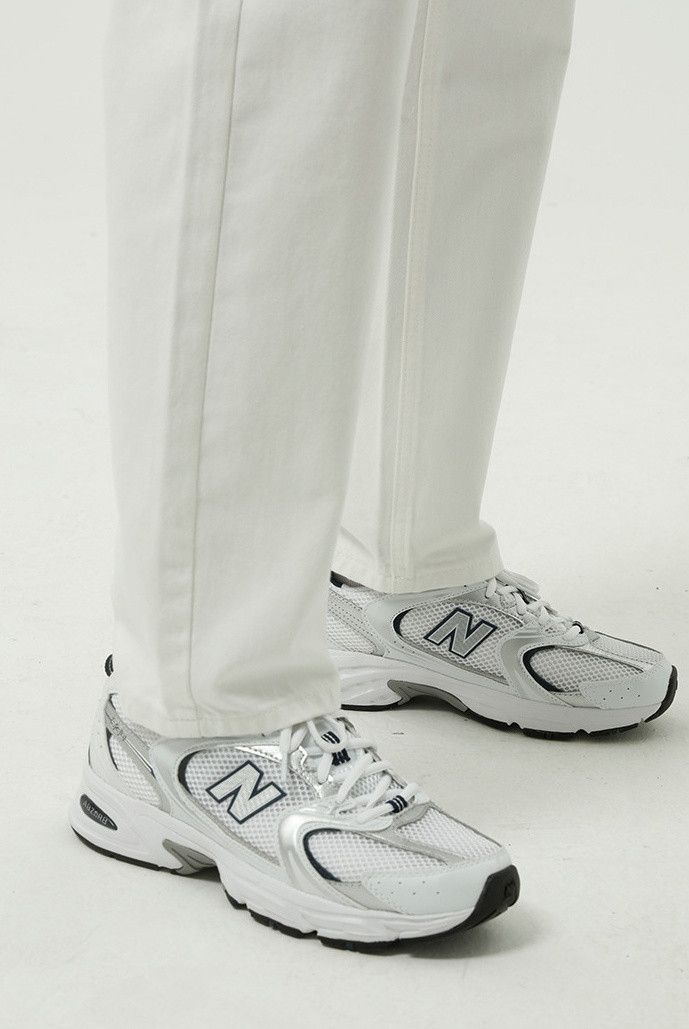 Japanese Brand × Jean White simple men's slim jeans Size US 32 / EU 48 - 4 Thumbnail