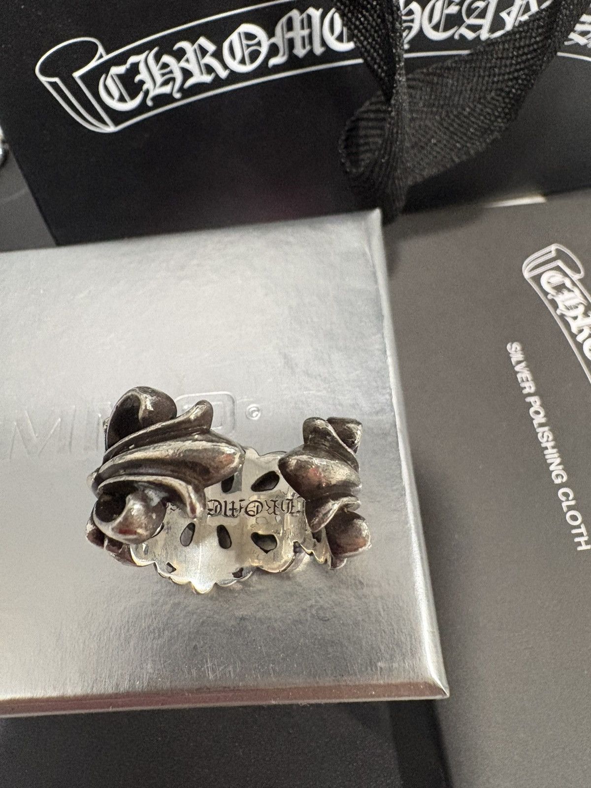 Chrome Hearts Chrome Hearts Double Floral Ring Size ONE SIZE - 8 Thumbnail