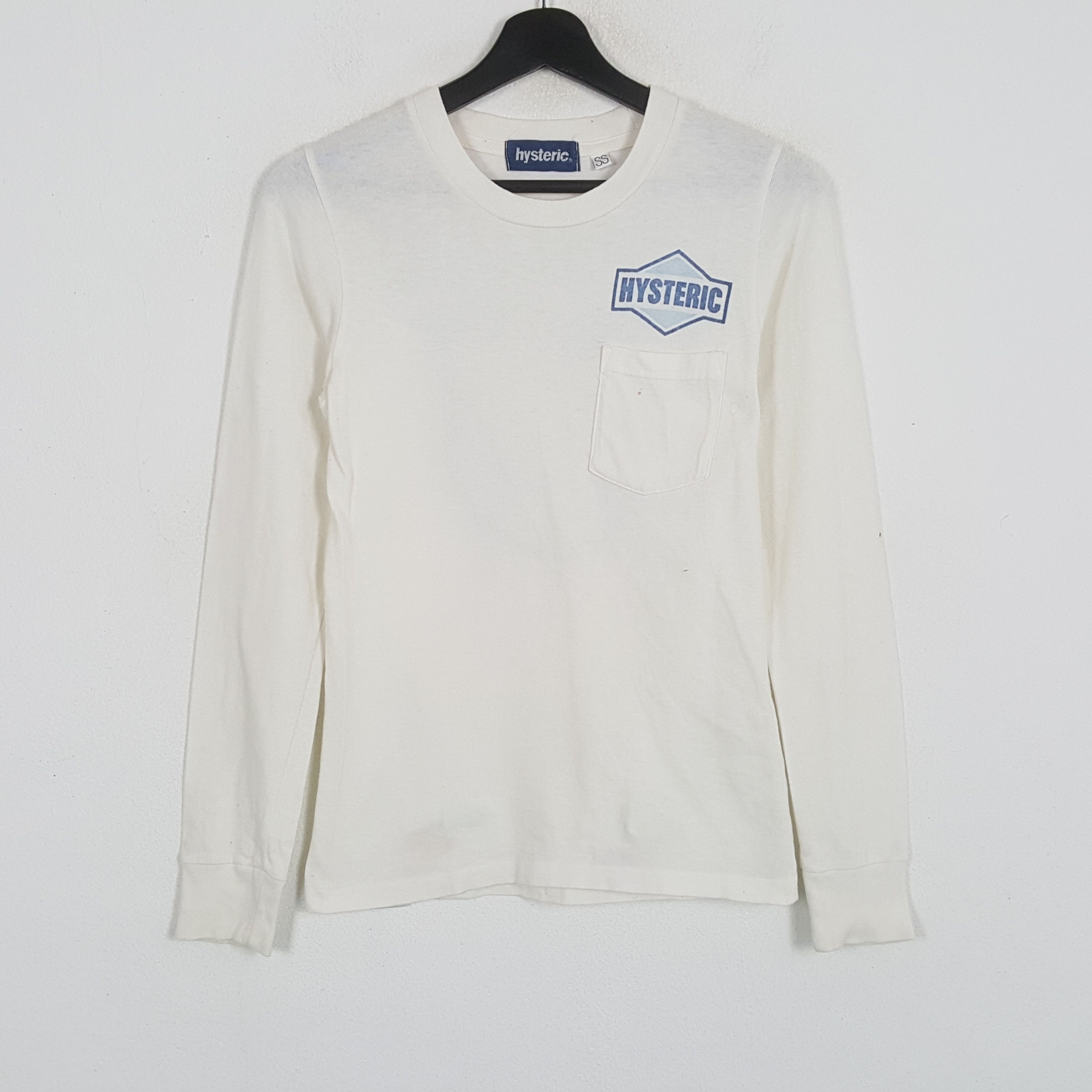 Hysteric Glamour HYSTERIC GLAMOUR Japanese Brand Long Sleeve Tshirt Size XS / US 0-2 / IT 36-38 - 3 Thumbnail