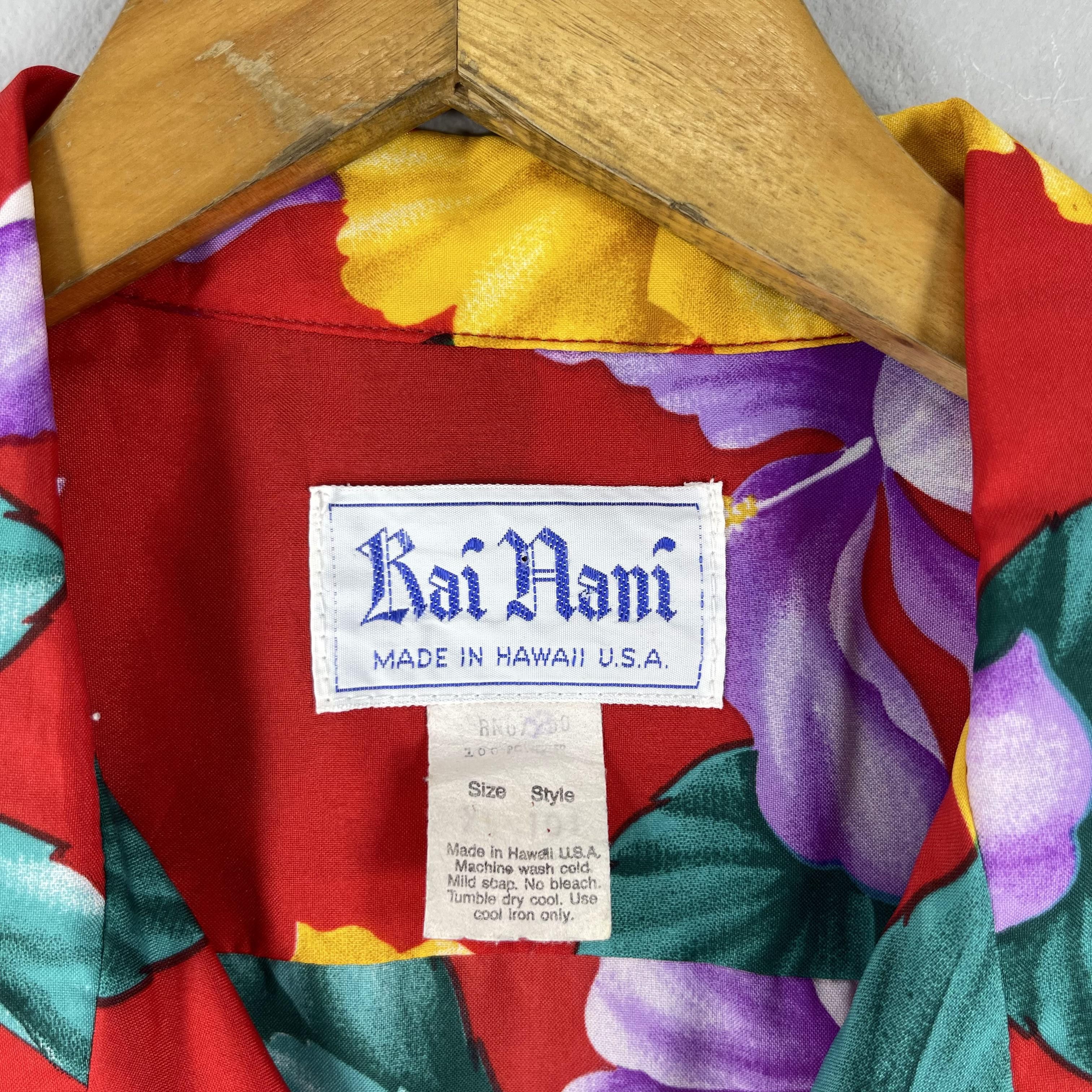 Vintage Vintage KAI NANI Beach Tropical Hibiscus Hawaii Shirt Size US L / EU 52-54 / 3 - 5 Thumbnail