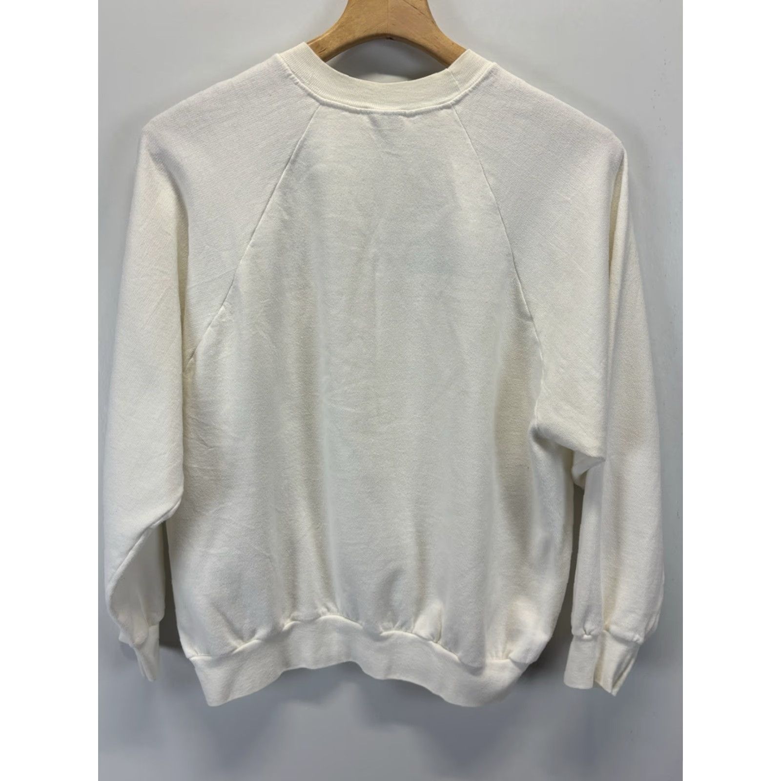 Vintage VINTAGE The White House 80s Sweatshirt XL White Graphic Print Pullover Mens Size US XL / EU 56 / 4 - 3 Thumbnail