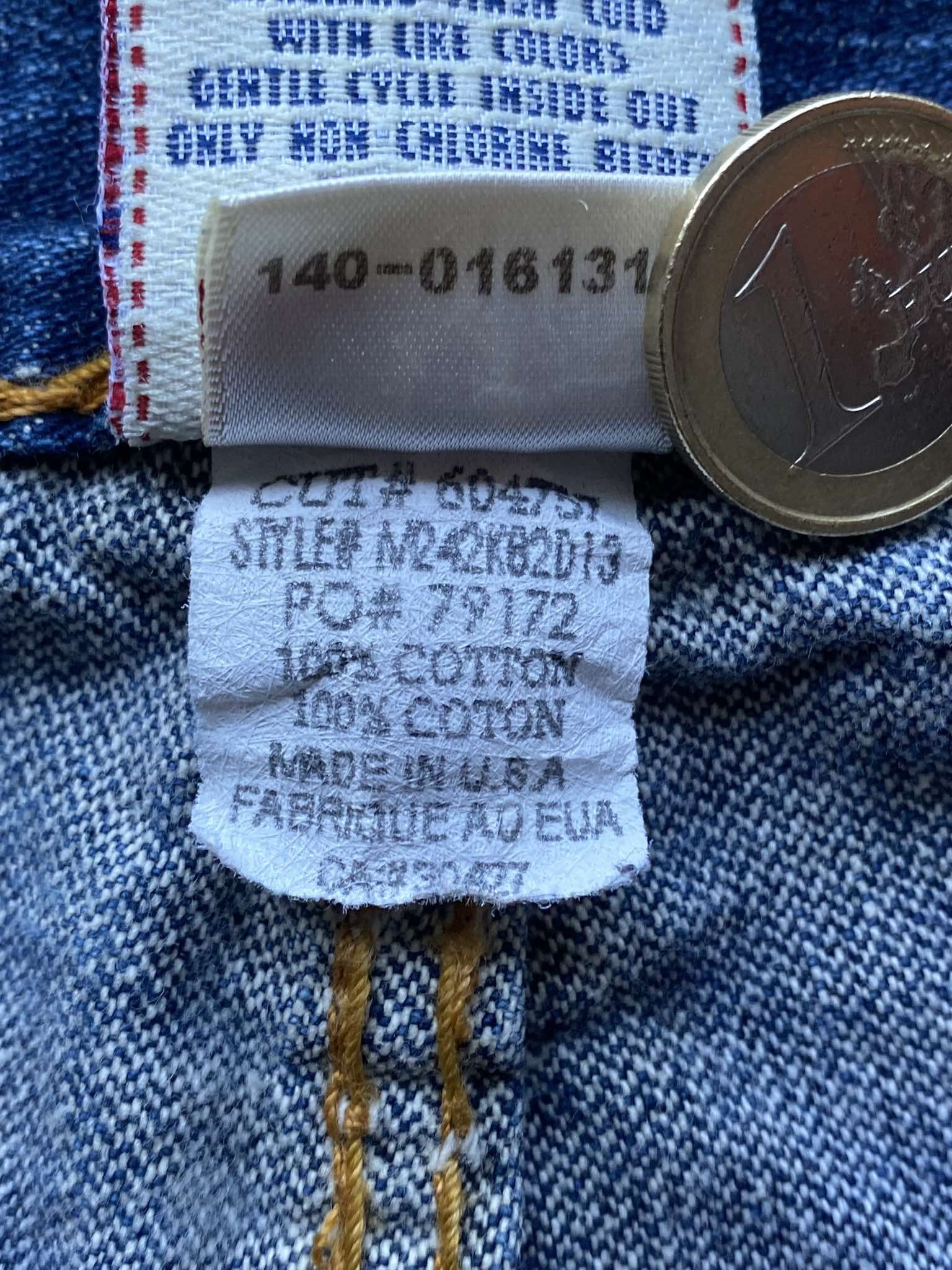 True Religion True Religion Denim Bobby Super T Orange Stitch Size US 29 - 12 Thumbnail