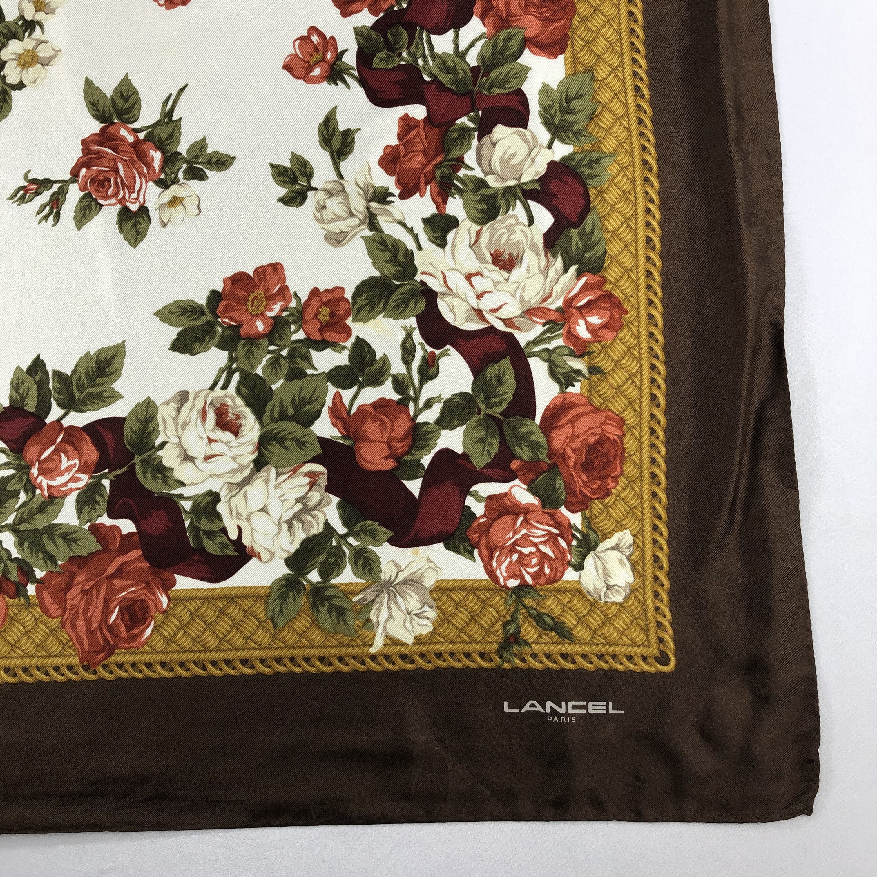 Lancel Vintage Lancel silk Scarf Size ONE SIZE - 4 Thumbnail
