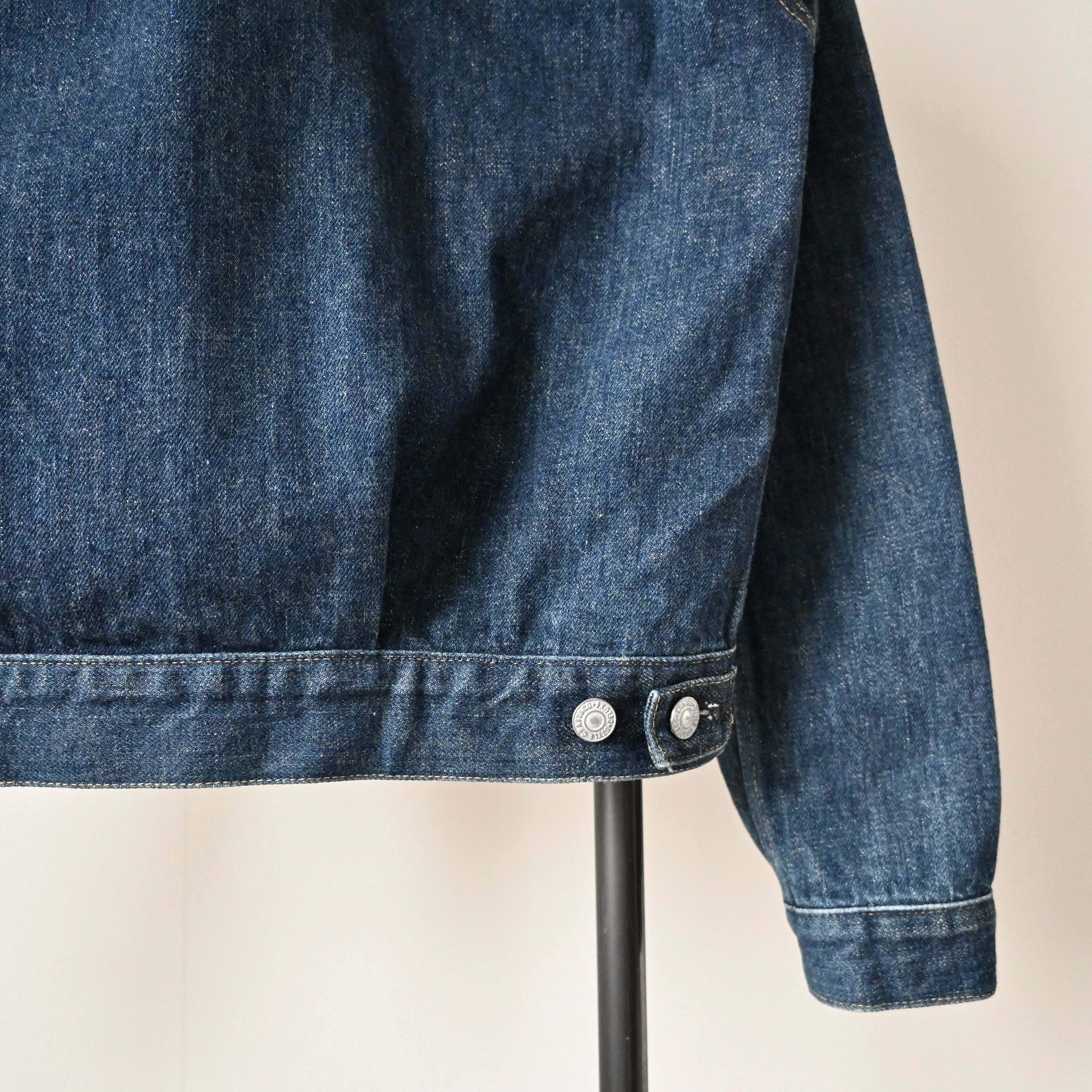 Japanese Brand VTG 1990s anonymous store brand type II trucker jacket Size US S / EU 44-46 / 1 - 6 Thumbnail