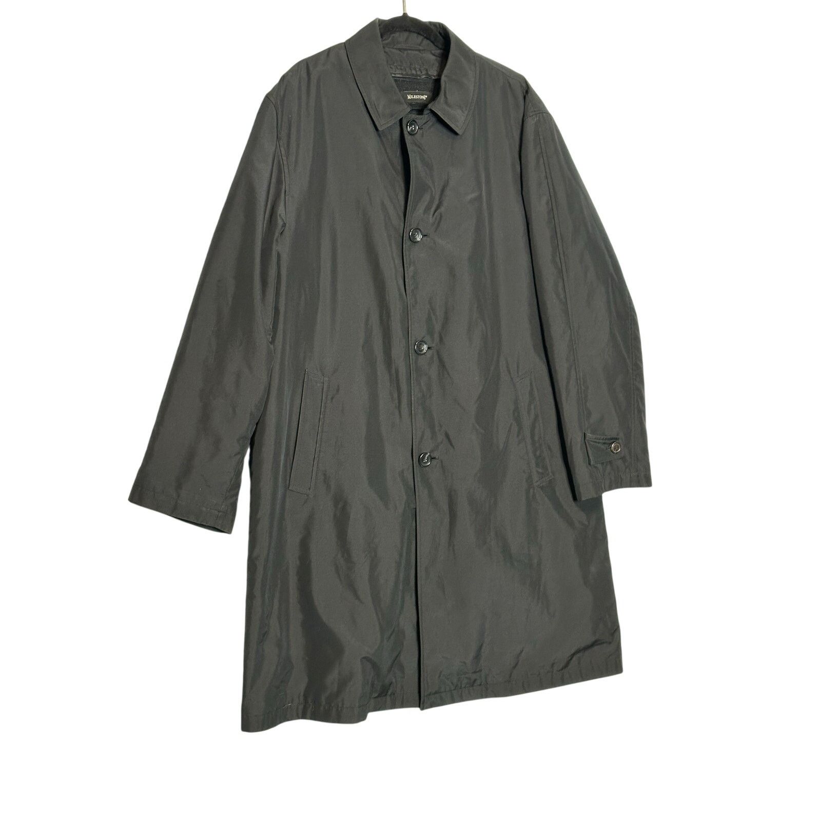Milestone Milestone vintage black trench coat size 56 - XL Size US XL / EU 56 / 4 - 12 Thumbnail