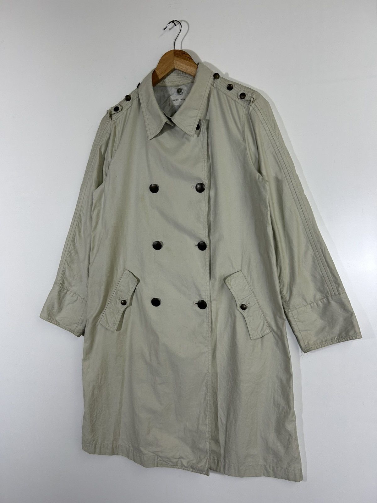 Tsumori Chisato Tsumori Chisato by Issey Miyake Double-Breasted Trench Coat Size M / US 6-8 / IT 42-44 - 3 Thumbnail