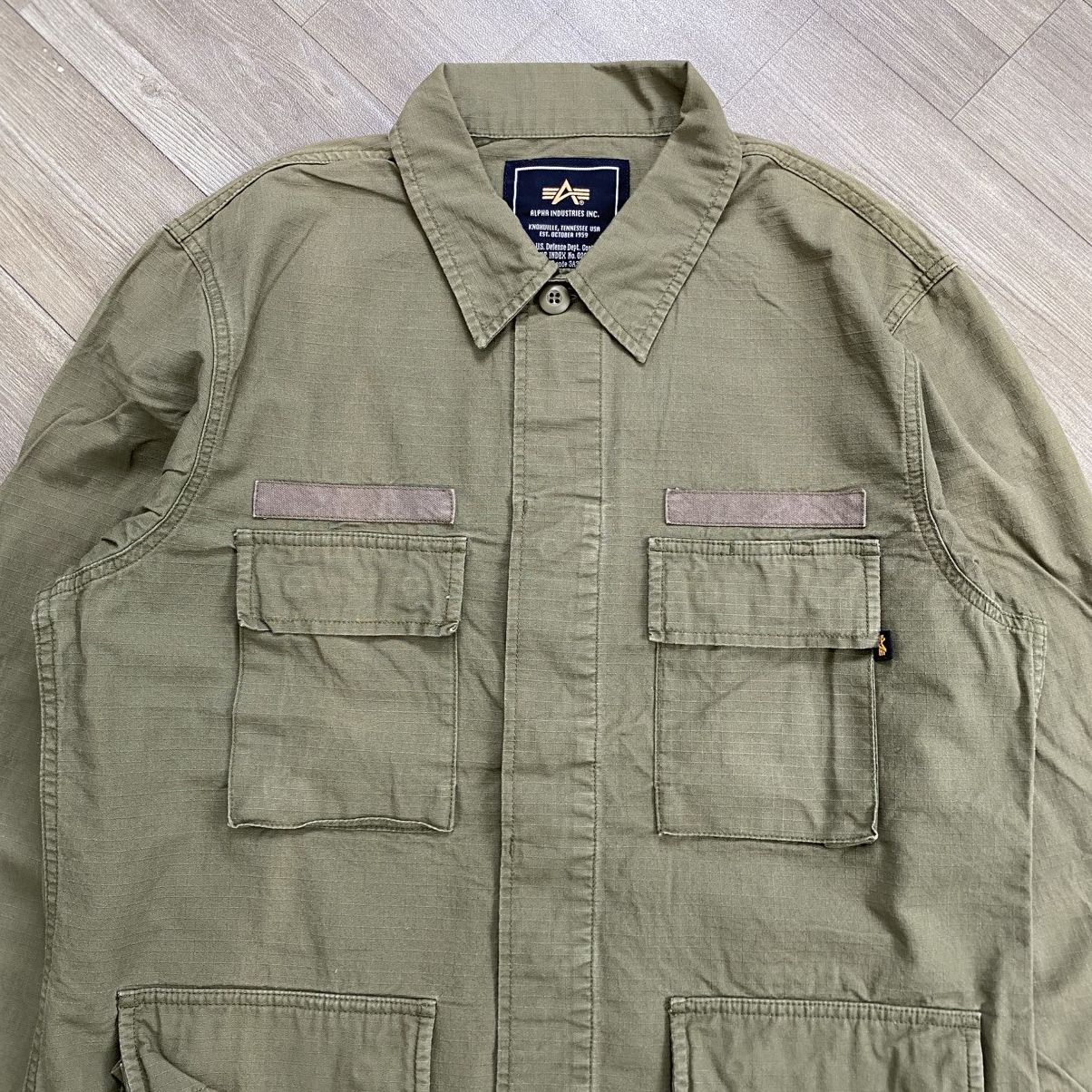 Alpha Industries Vintage Alpha Industries Military M65 Field Parka Jacket Size US M / EU 48-50 / 2 - 2 Thumbnail