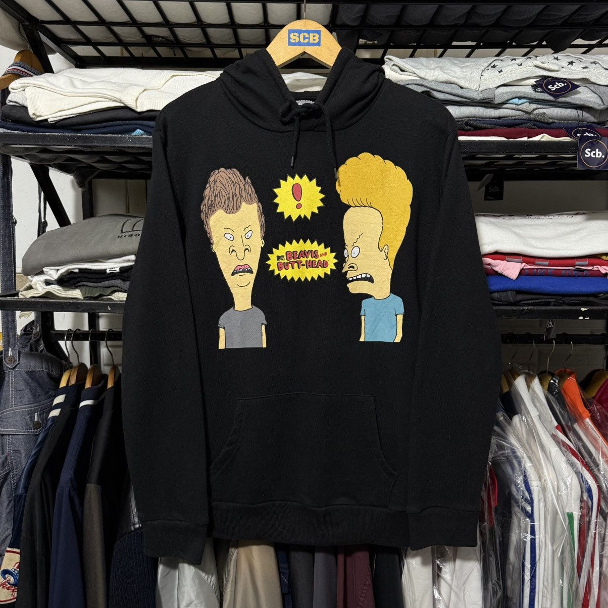 Vintage MTV Beavis and Butt-Head hoodie Size US M / EU 48-50 / 2 - 1 Thumbnail