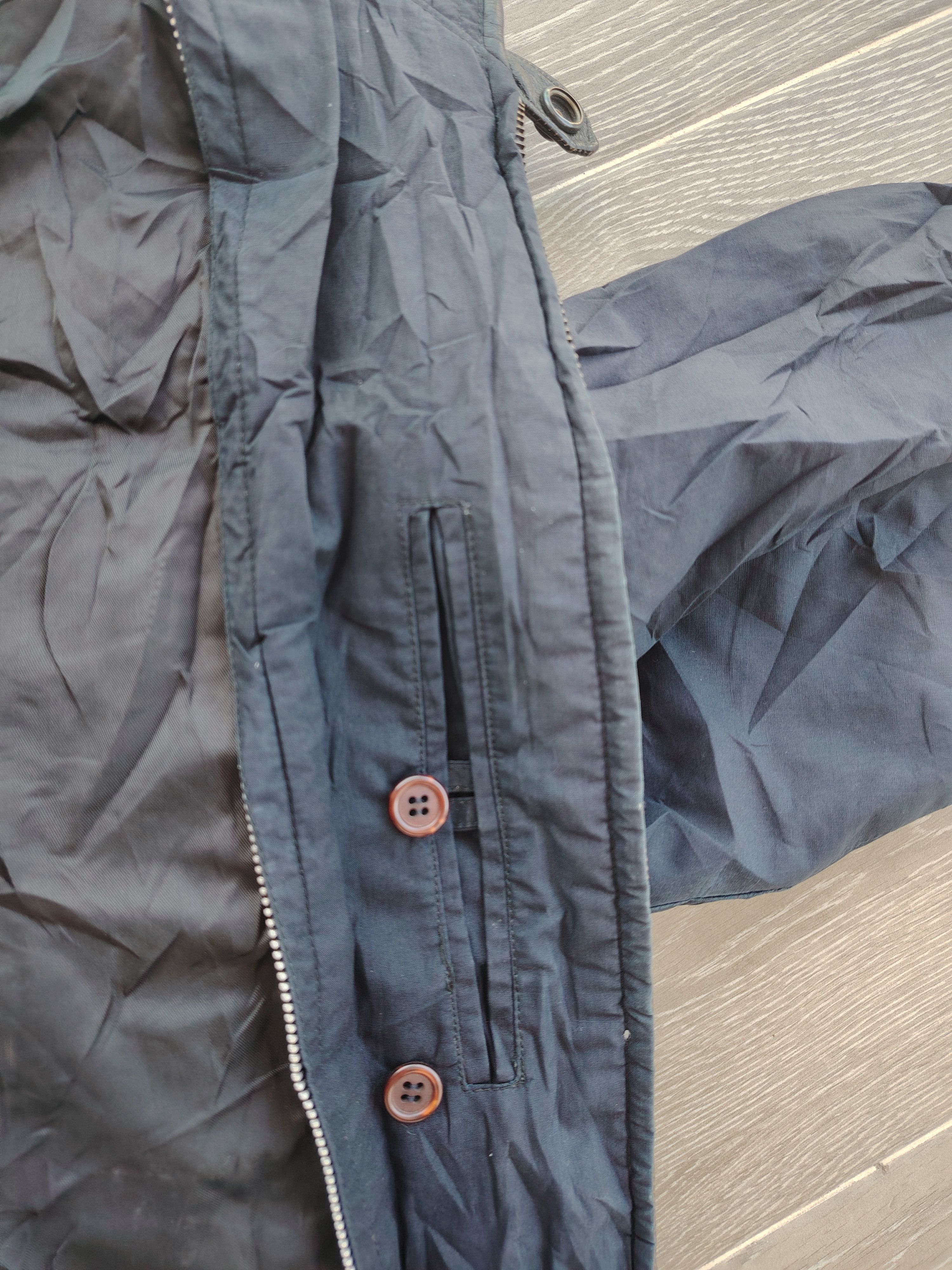 Designer × Vintage Vintage Arte Lusso PVC Leather Strip Zipper Rider Jacket Size US M / EU 48-50 / 2 - 9 Thumbnail