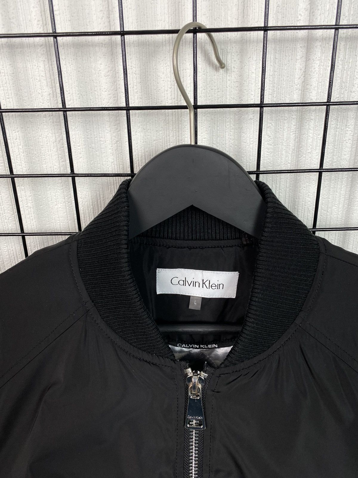 Calvin Klein Calvin Klein Bomber jacket Black Men L size basic Size US L / EU 52-54 / 3 - 6 Thumbnail