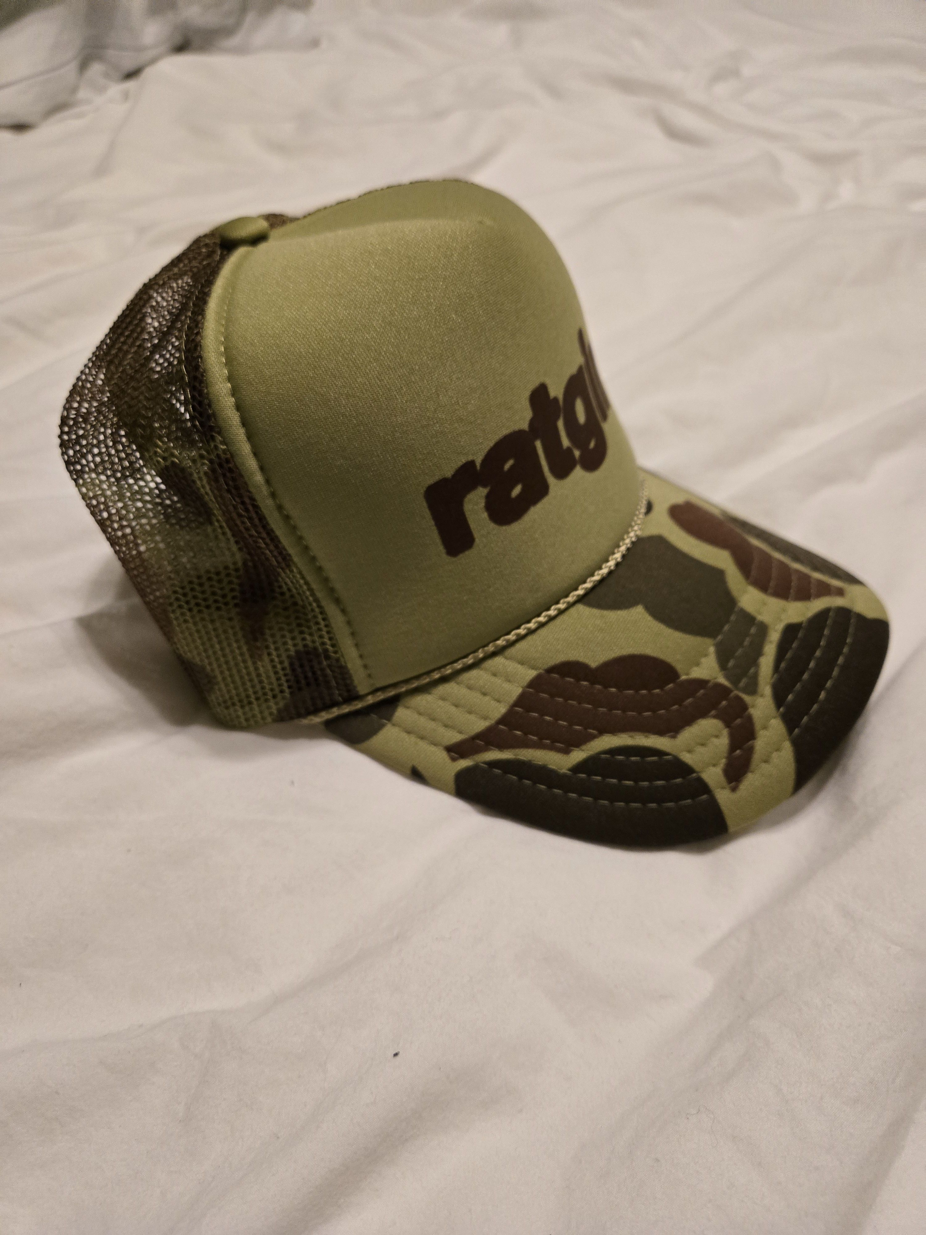 Stray Rats Stray Rats Camo Trucker Hat Size ONE SIZE - 2 Thumbnail