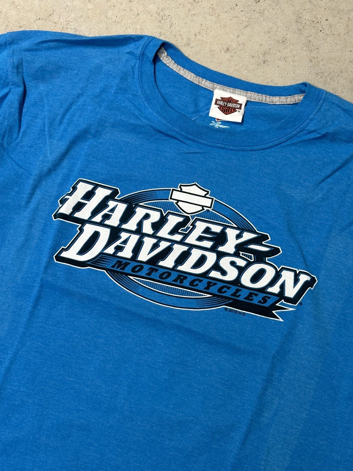 Harley Davidson × Vintage Vintage Harley Davidson T-Shirt Size US L / EU 52-54 / 3 - 3 Thumbnail