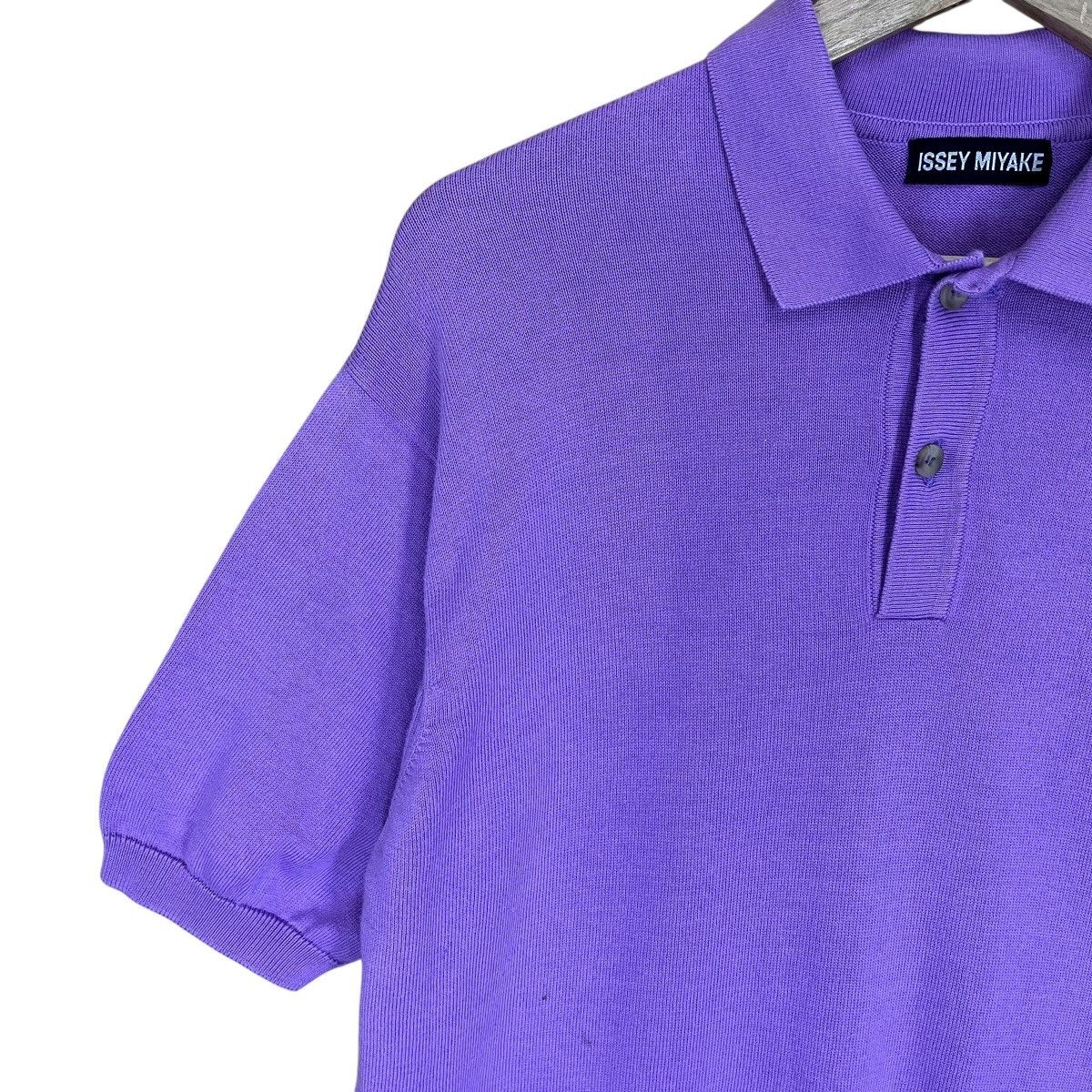 Issey Miyake Vintage 90’s Issey Miyake Shortsleeve Knitware Size US M / EU 48-50 / 2 - 5 Thumbnail