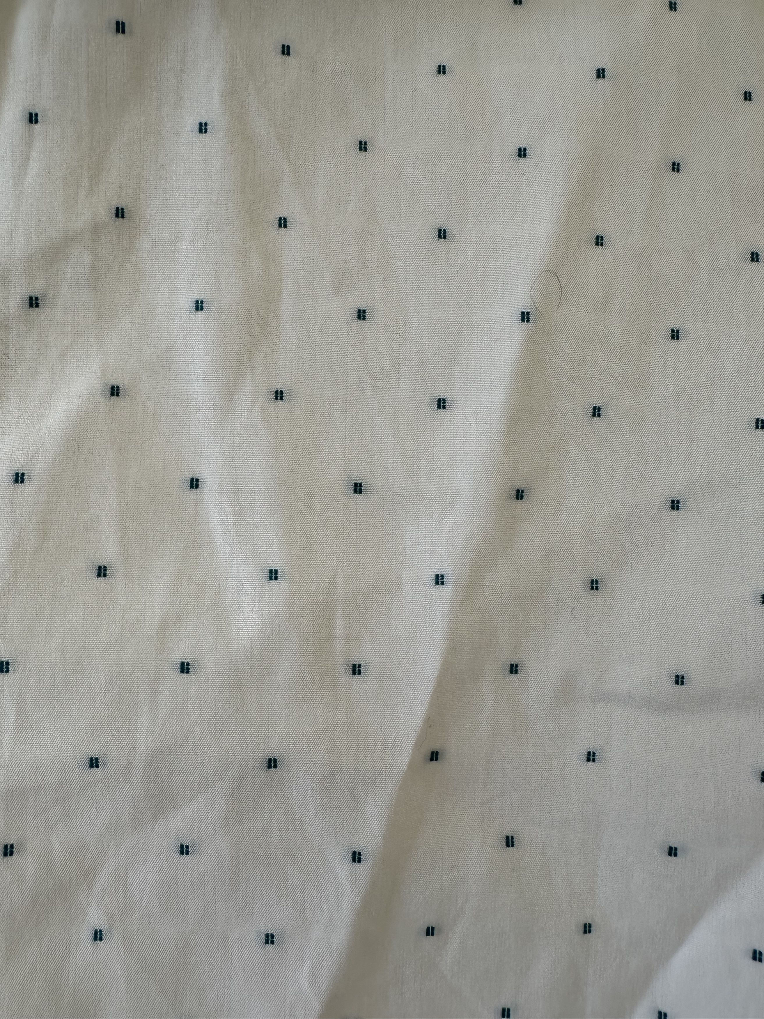 Jil Sander Jil Sander Polka Dot Embroidered Button Up Shirt Size US M / EU 48-50 / 2 - 2 Thumbnail