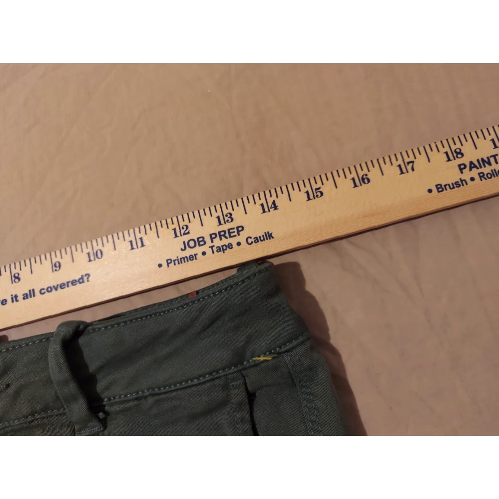 American Eagle Outfitters American Eagle Outfitters Shorts Size 0 Cotton Chino Green Flat Front Button Casual Summer Spring Womens Size 25" / US 0 / IT 36 - 5 Thumbnail
