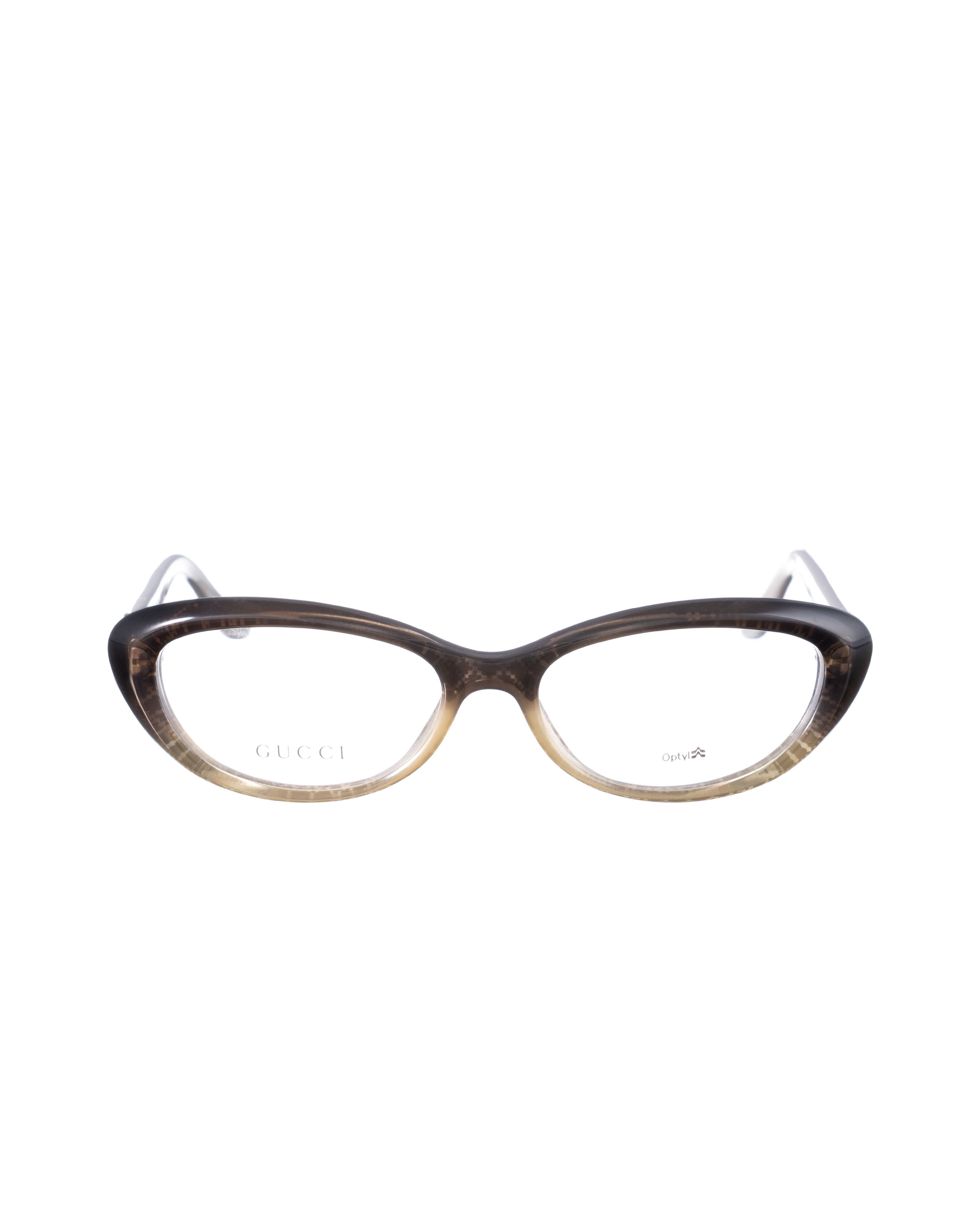 Gucci Gucci 00s Ombre Grey Abstract Pattern Cat Eye Glasses Size ONE SIZE - 2 Thumbnail