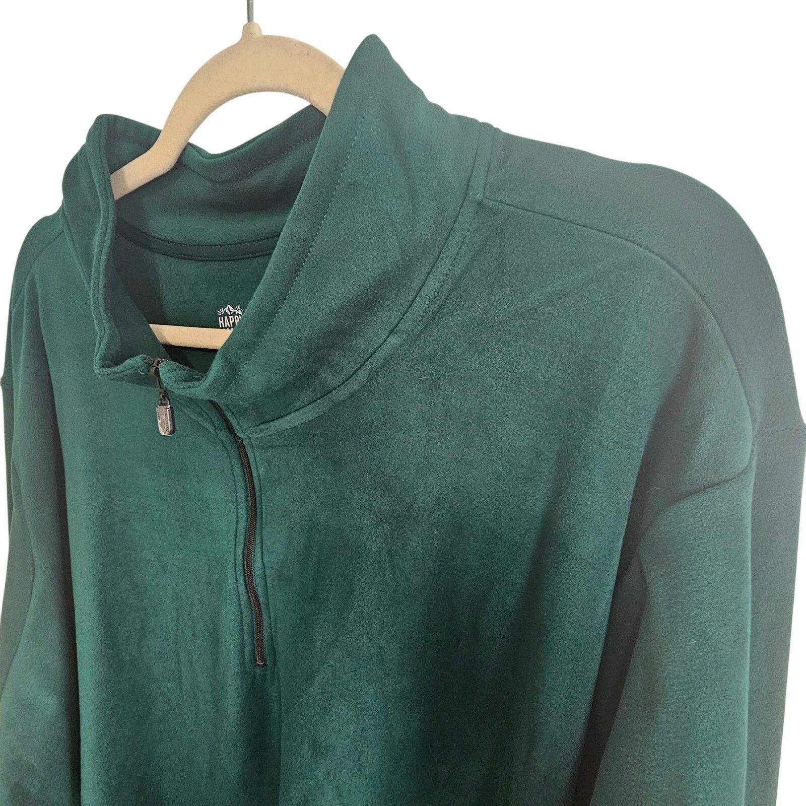 Corridor Happy Camper Torrid Kelly Green Pullover Sweatshirt 6X Size 4XL / US 24-26 - 6 Thumbnail