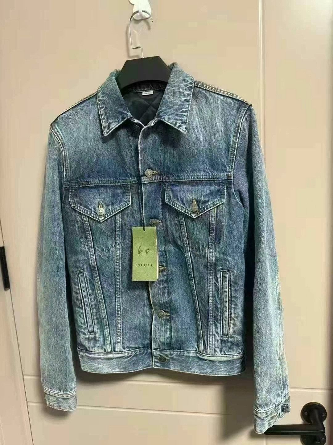 new gucci denim jacket size 40