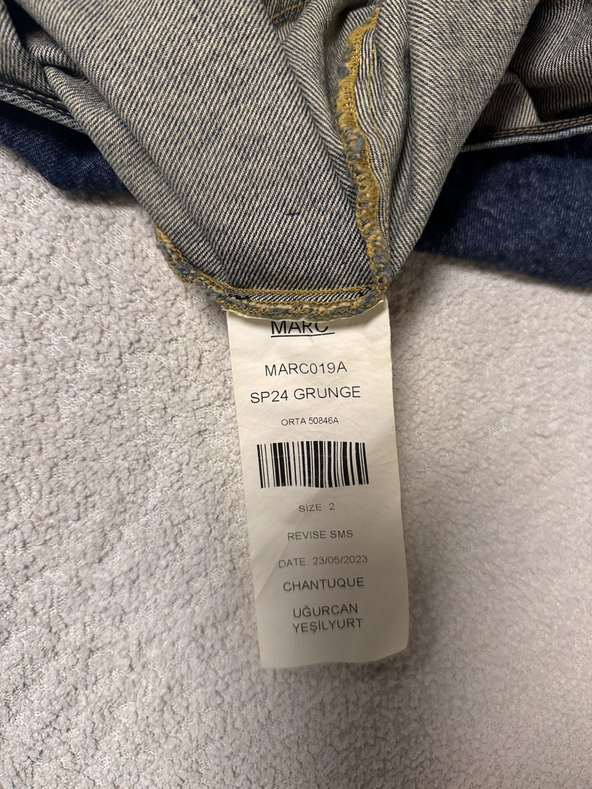 Designer × Marc Jacobs MARC Jacobs mini denim dress Size XS / US 0-2 / IT 36-38 - 5 Thumbnail
