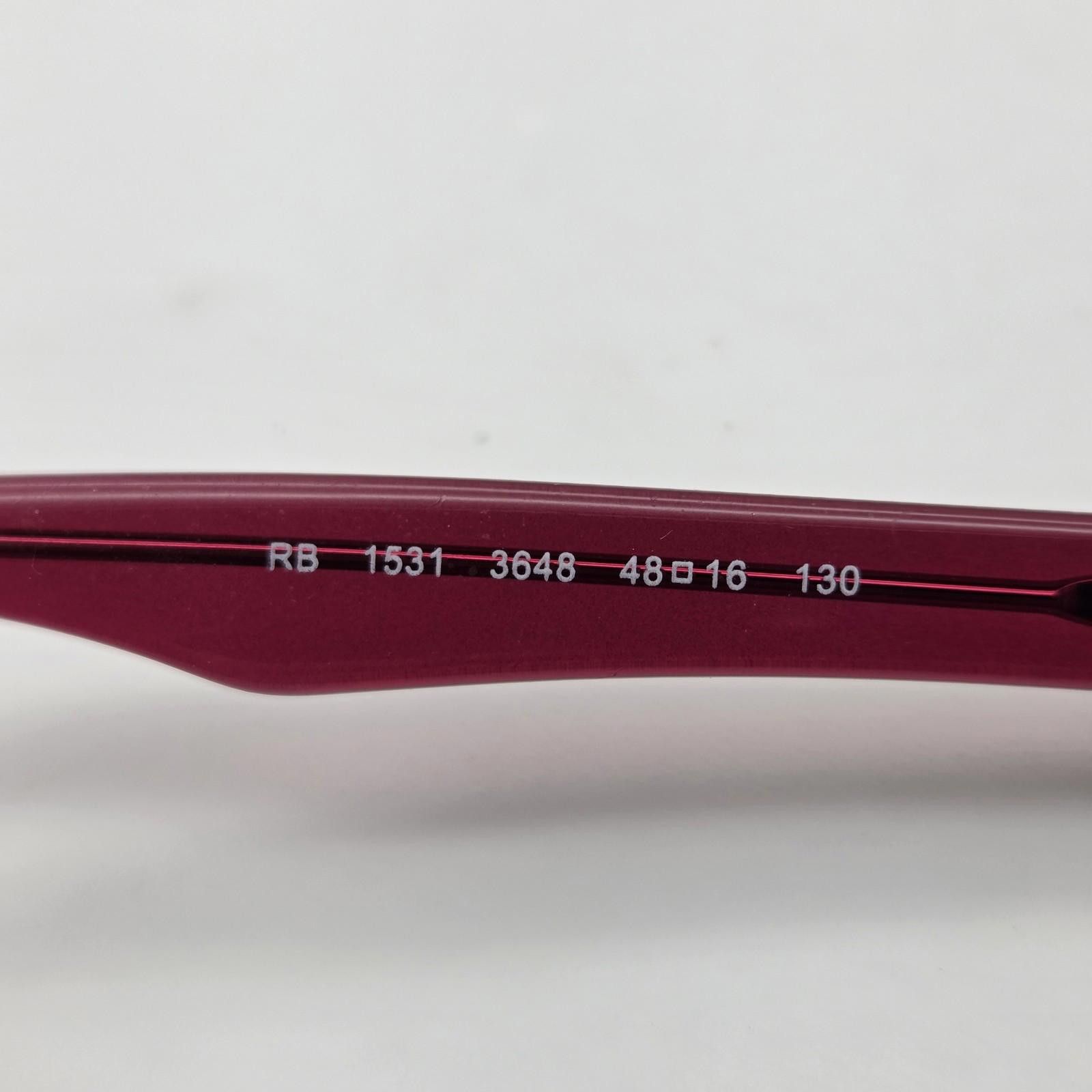 RayBan Ray Ban RB1531 3648 Girls Pink FRAMES 48-16-130 No Lens Size ONE SIZE - 8 Thumbnail