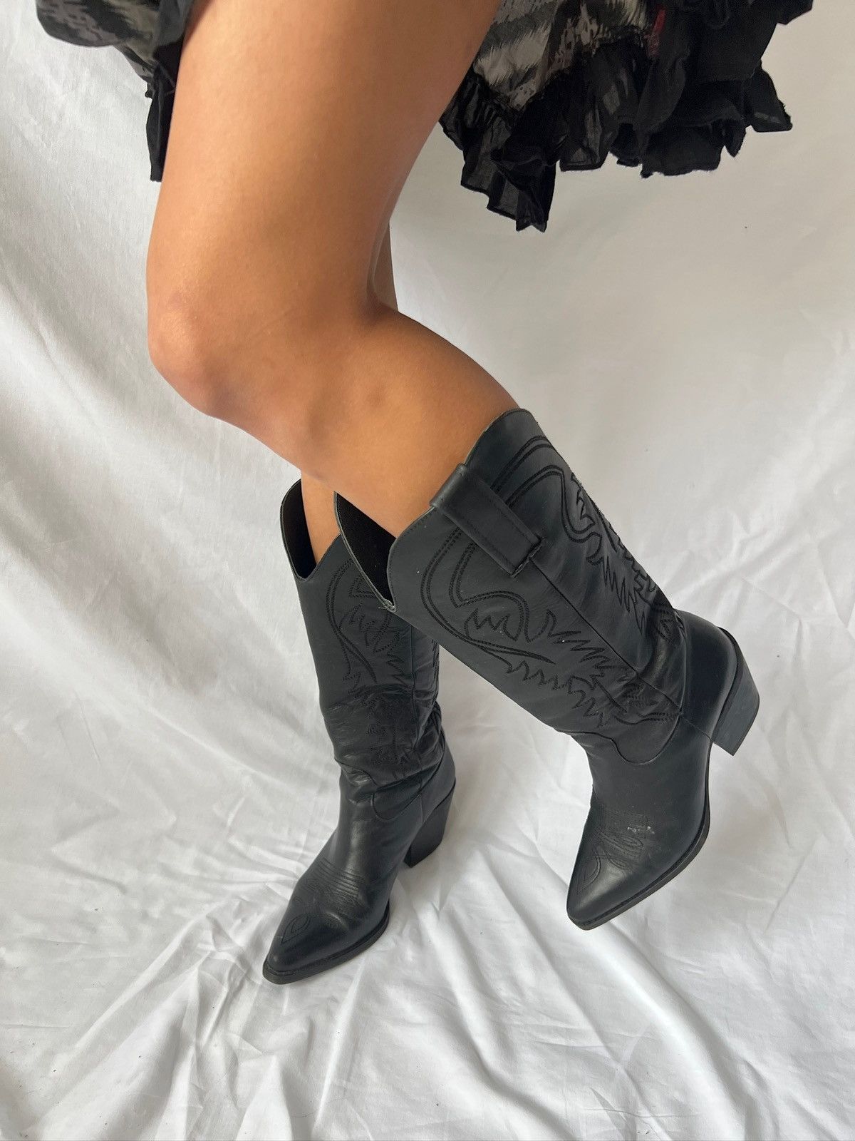 Vintage Vintage cowboy boots Size US 6 / IT 36 - 4 Thumbnail