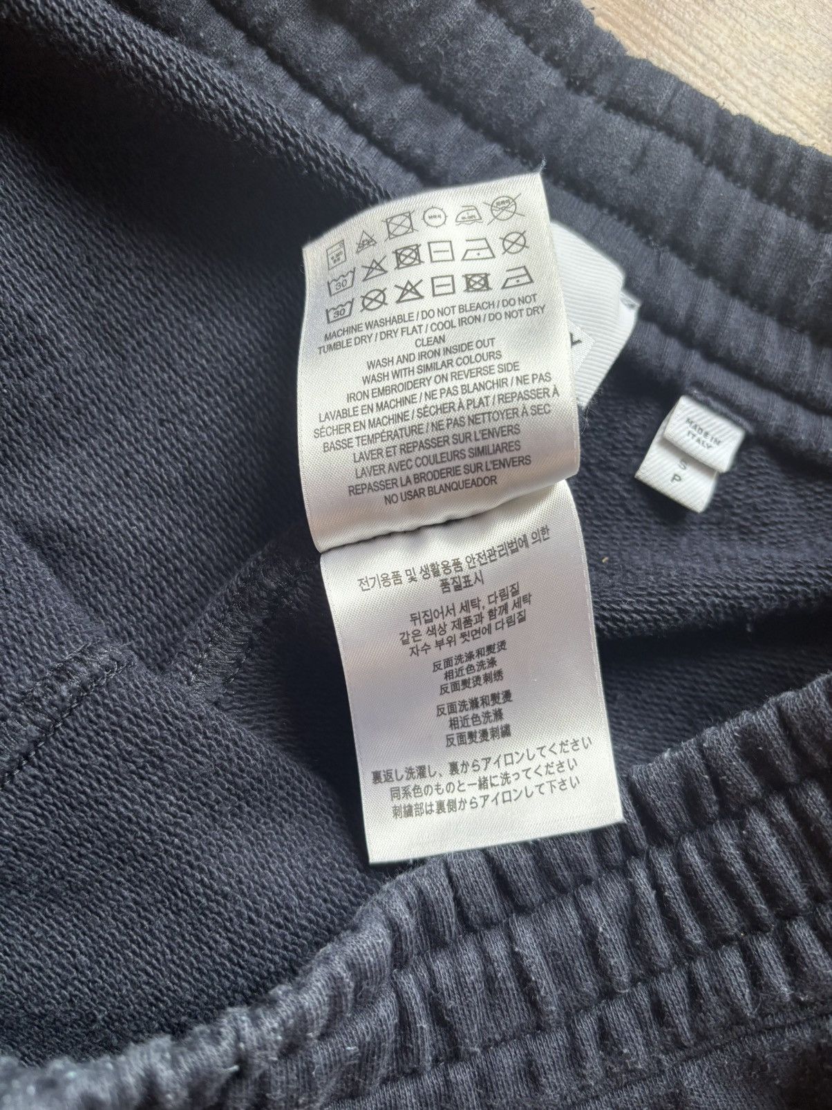 Burberry Burberry Crest Embroidered Navy Sweatpants Size M Size US 30 / EU 46 - 4 Thumbnail