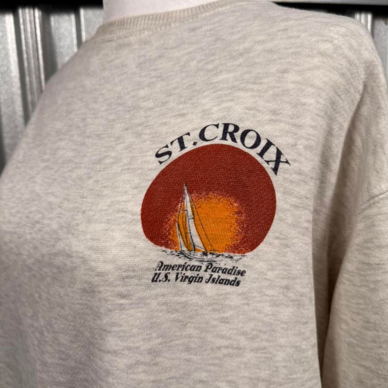 Other St croix virgin islands grey sweatshirt Size US S / EU 44-46 / 1 - 8 Thumbnail