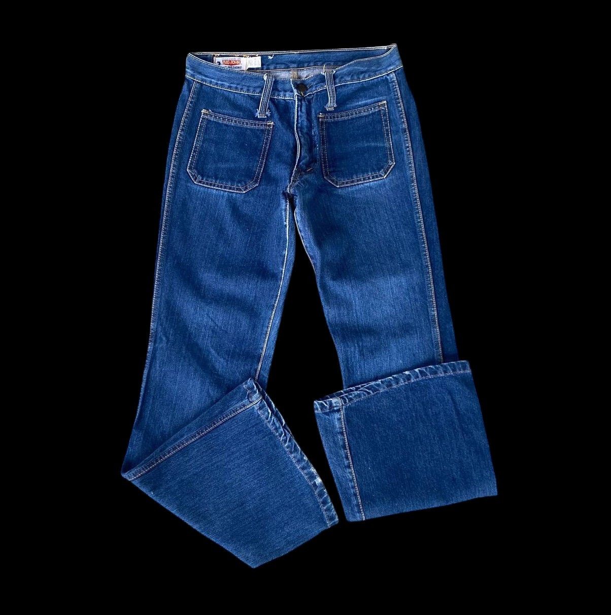 Big John FLARED W29X29.5" VINTAGE BIGJOHN BUSHPANT BOOTCUT ZIP TALON Size US 29 - 7 Thumbnail