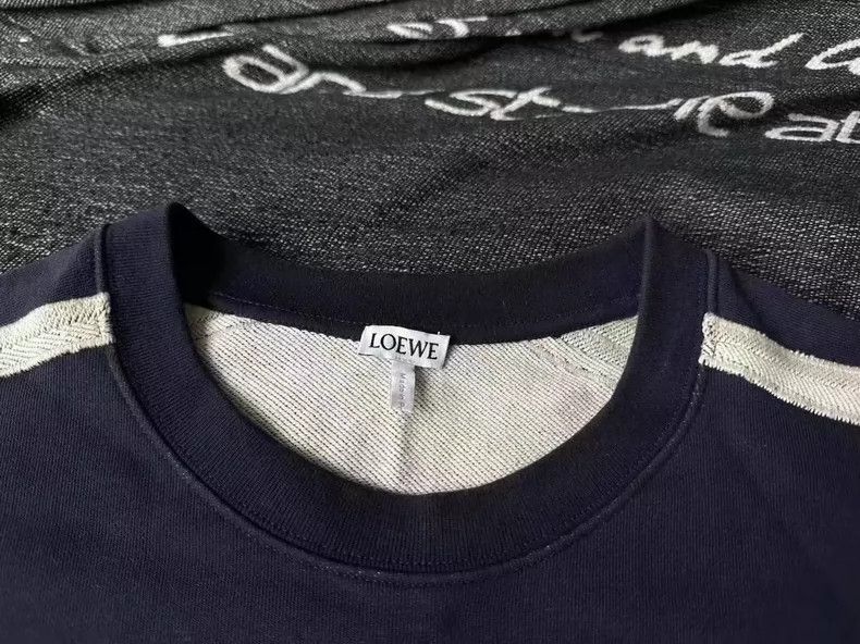 Loewe loewe Blue pullover sweatshirt 2505-Nextarrow Size US L / EU 52-54 / 3 - 2 Thumbnail