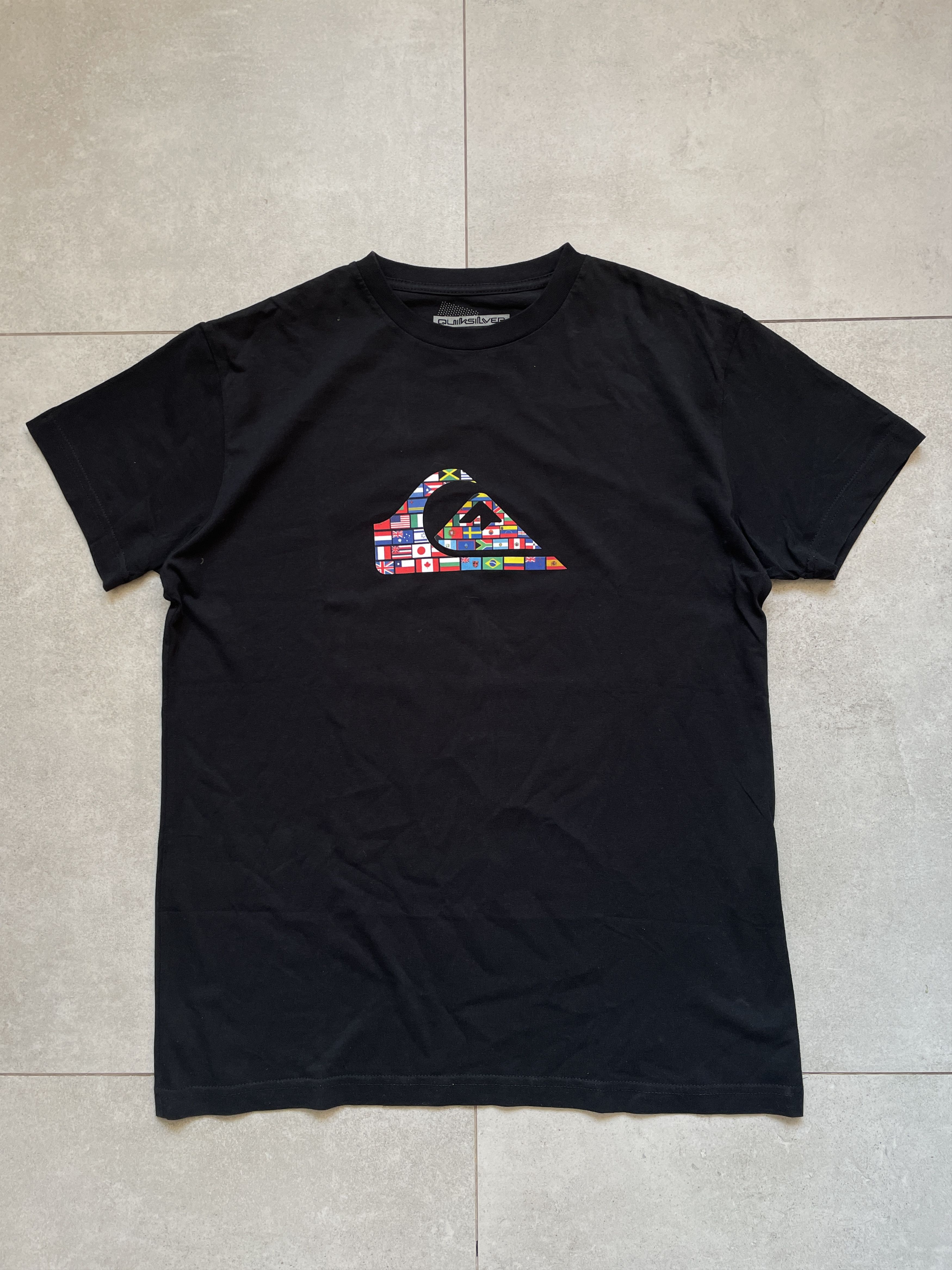 Quiksilver BLACK QUICKSILVER INTERNATIONAL TEE Size US S / EU 44-46 / 1 - 1 Thumbnail