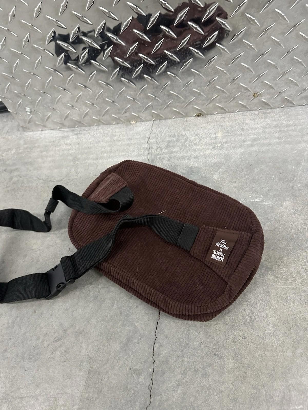 Other Justin Bieber X Tim Hortons Brown Corduroy Crossbody Bag Size ONE SIZE - 2 Thumbnail