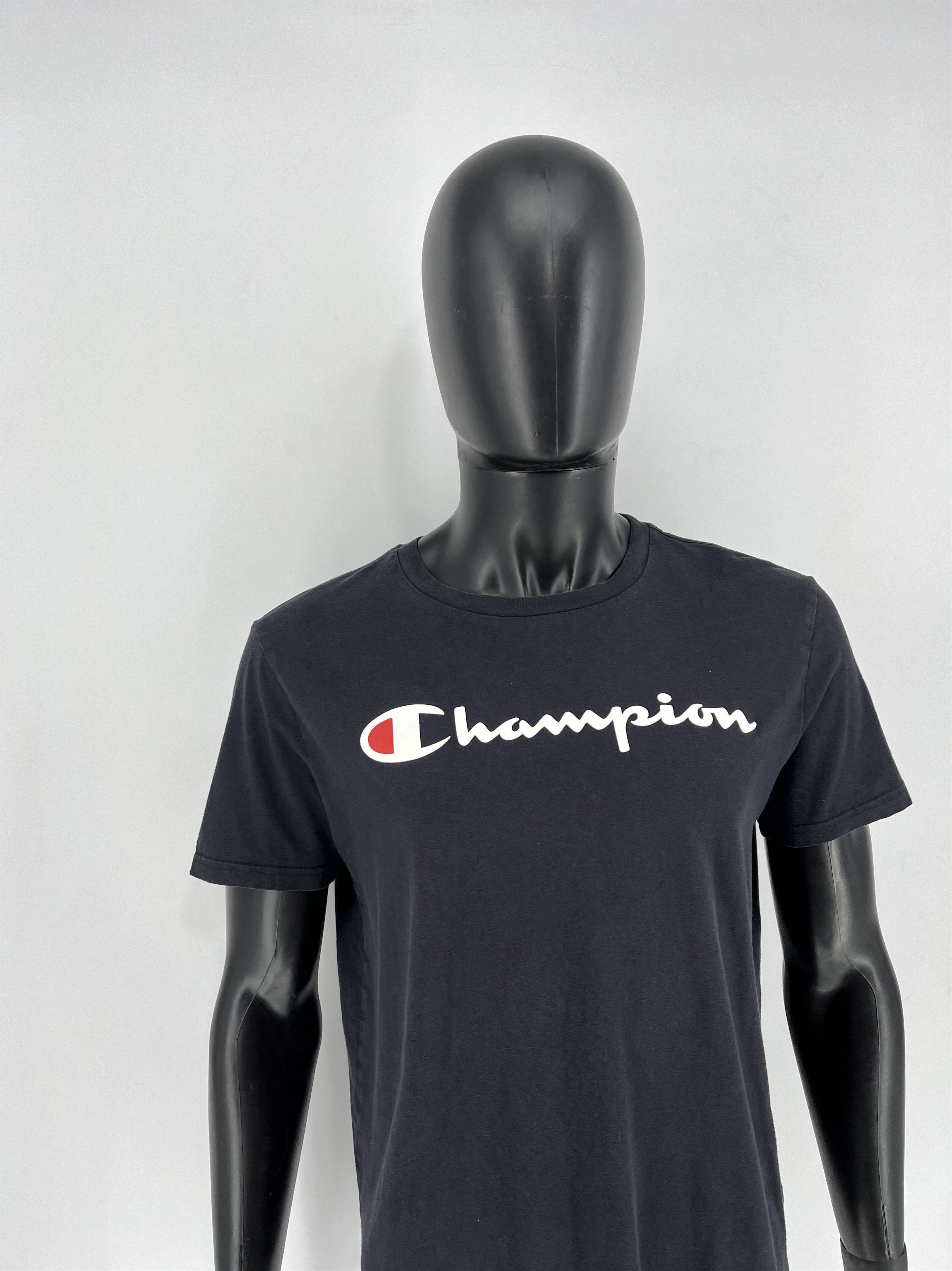 Champion × Vintage VINTAGE Y2K CHAMPION BIG LOGO NICE DESIGN TSHIRT HIP HOP RAP Size US M / EU 48-50 / 2 - 3 Thumbnail