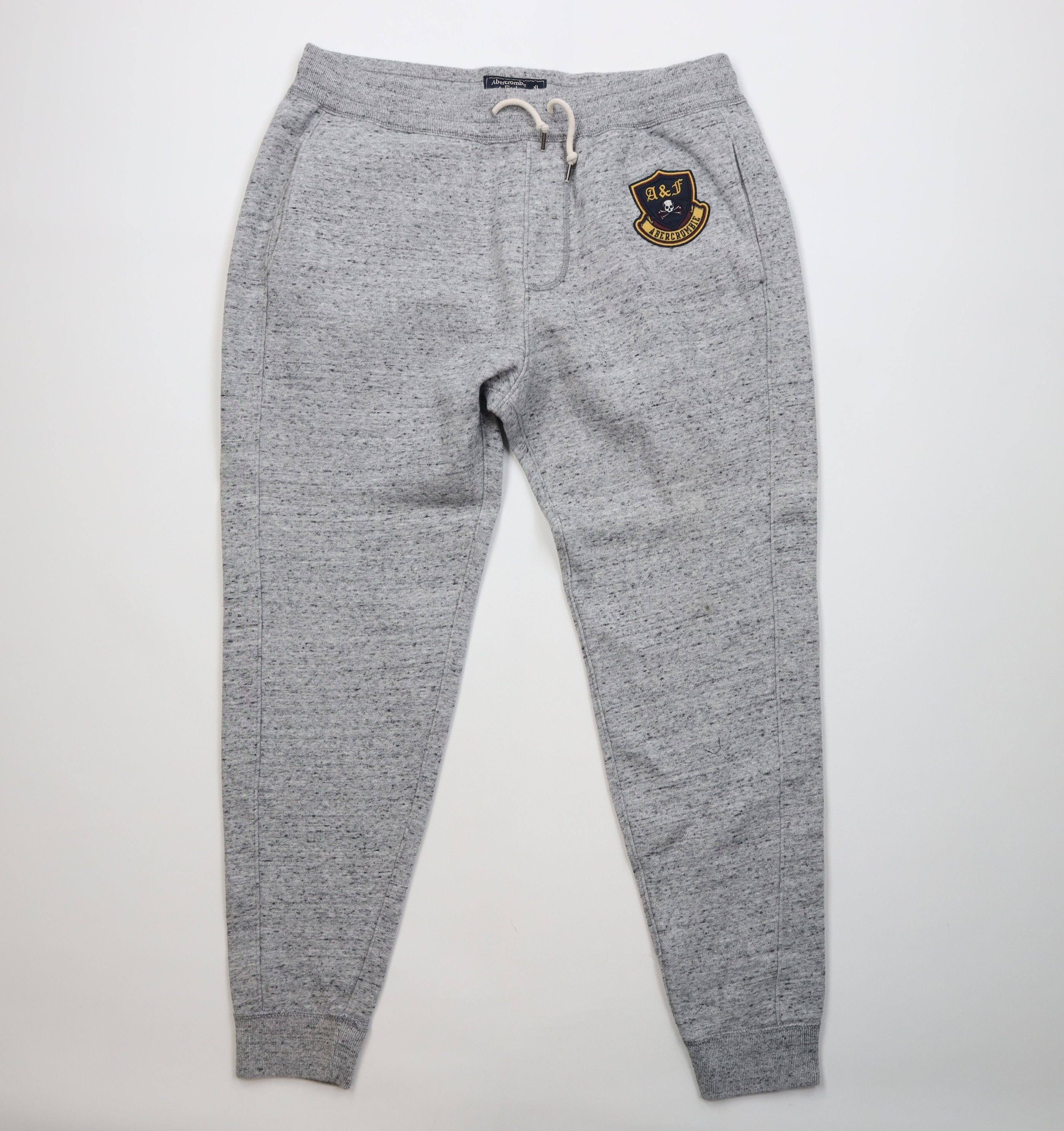 Abercrombie & Fitch Vintage Y2K Abercrombie & Fitch Skull Sweatpants Joggers Size US 38 / EU 54 - 1 Thumbnail