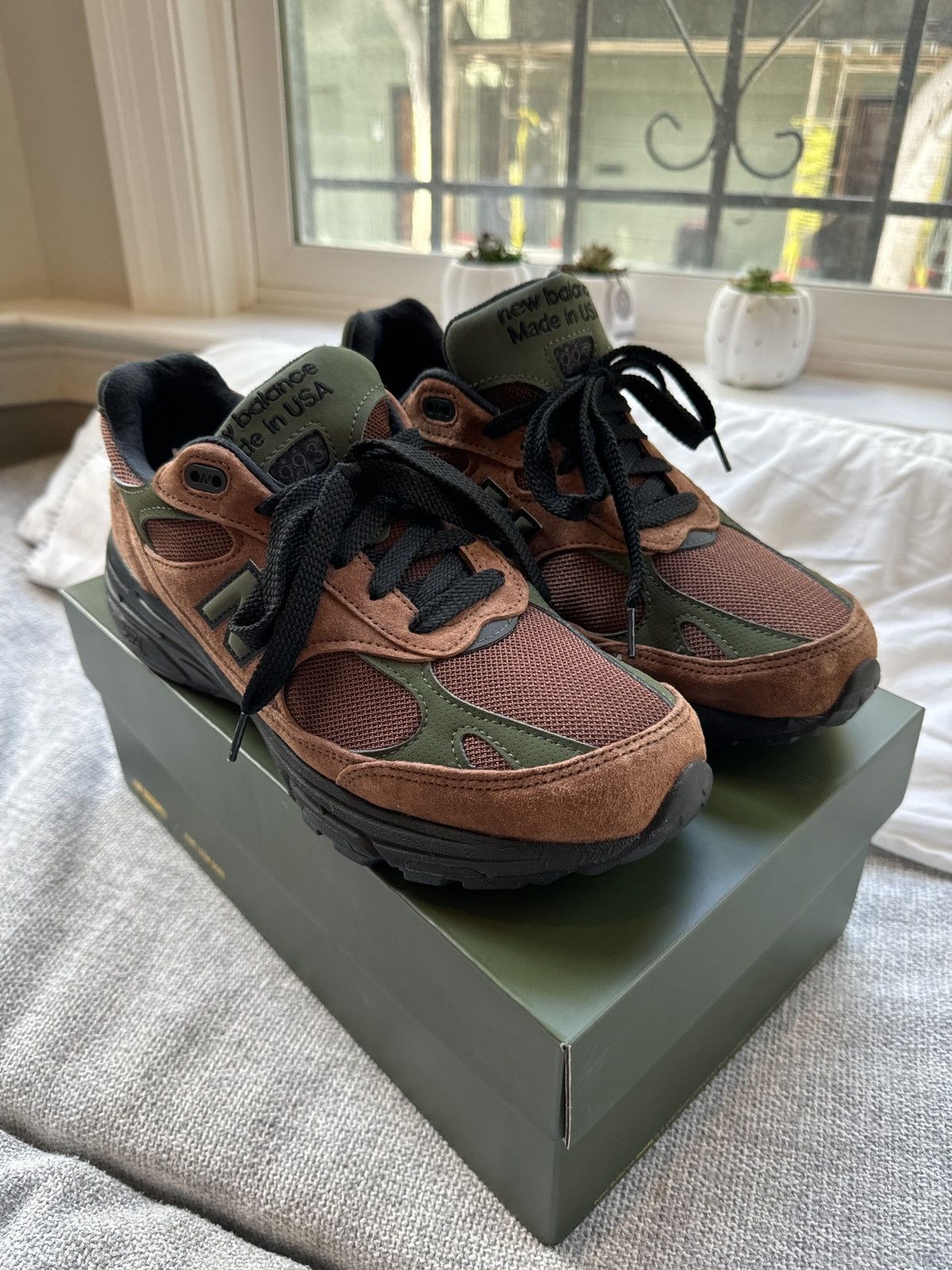 Aime Leon Dore New Balance Aime Leon Dore x New Balance 993 Beef and Broccoli Grailed
