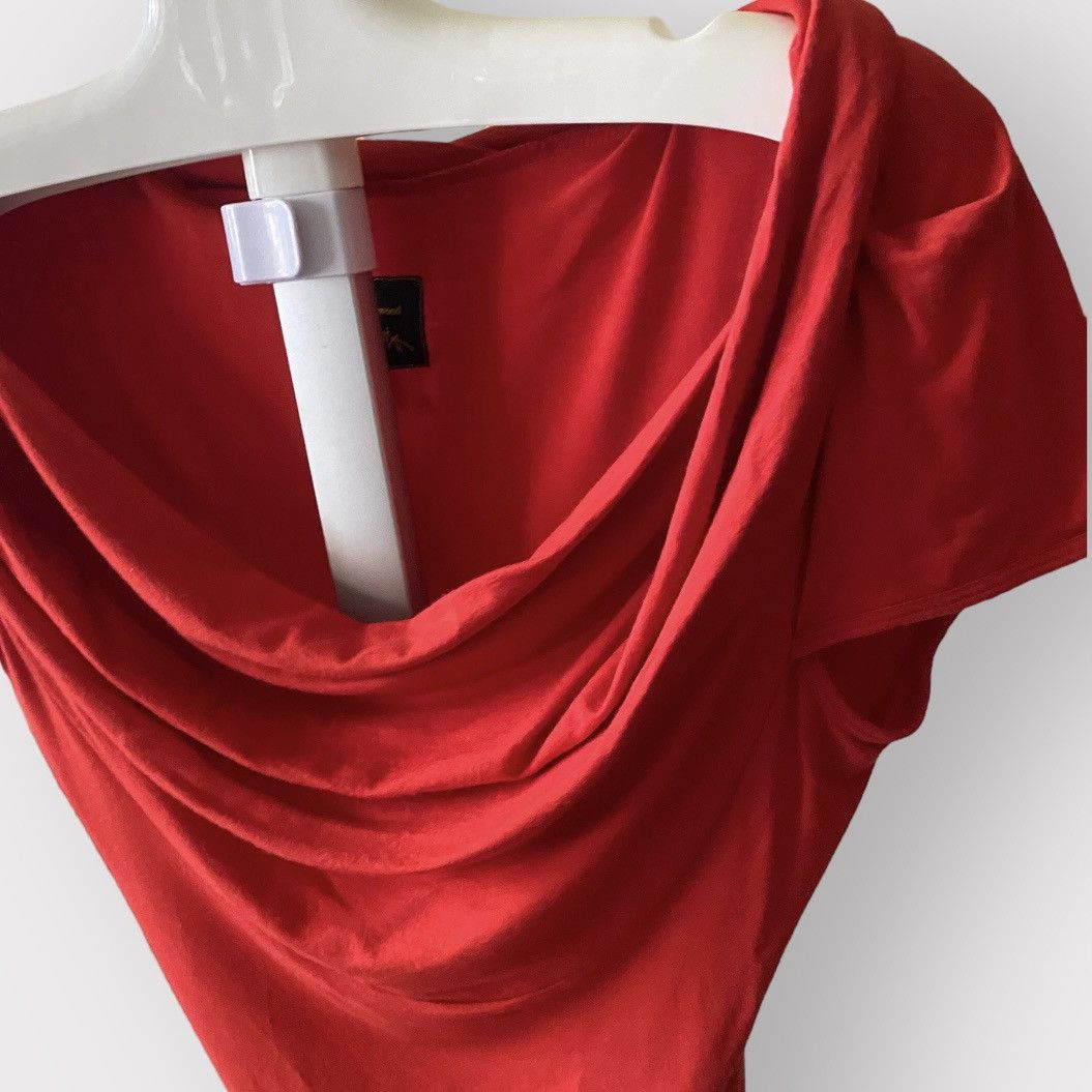 Vivienne Westwood Vivienne Westwood Anglomania Cowl Collar Top Size M / US 6-8 / IT 42-44 - 2 Thumbnail