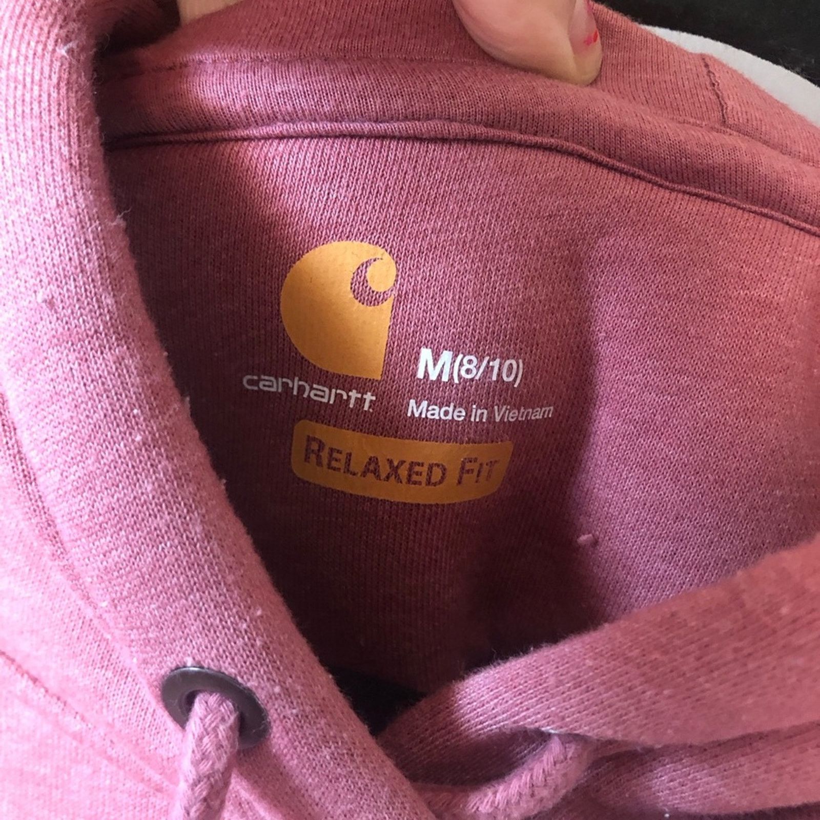 Carhartt Carhartt hooded pullover hoody in burgundy Size M / US 6-8 / IT 42-44 - 4 Thumbnail