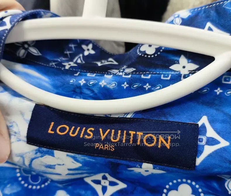 Louis Vuitton Louis Vuitton Starry Sky Cashew Blue and White Porcelain I Size US XXL / EU 58 / 5 - 2 Thumbnail