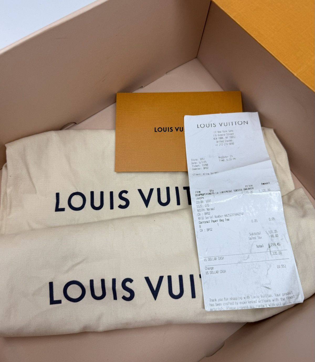 Louis Vuitton Louis Vuitton Footprint Soccer Sneaker Green Size US 9 / EU 42 - 10 Thumbnail