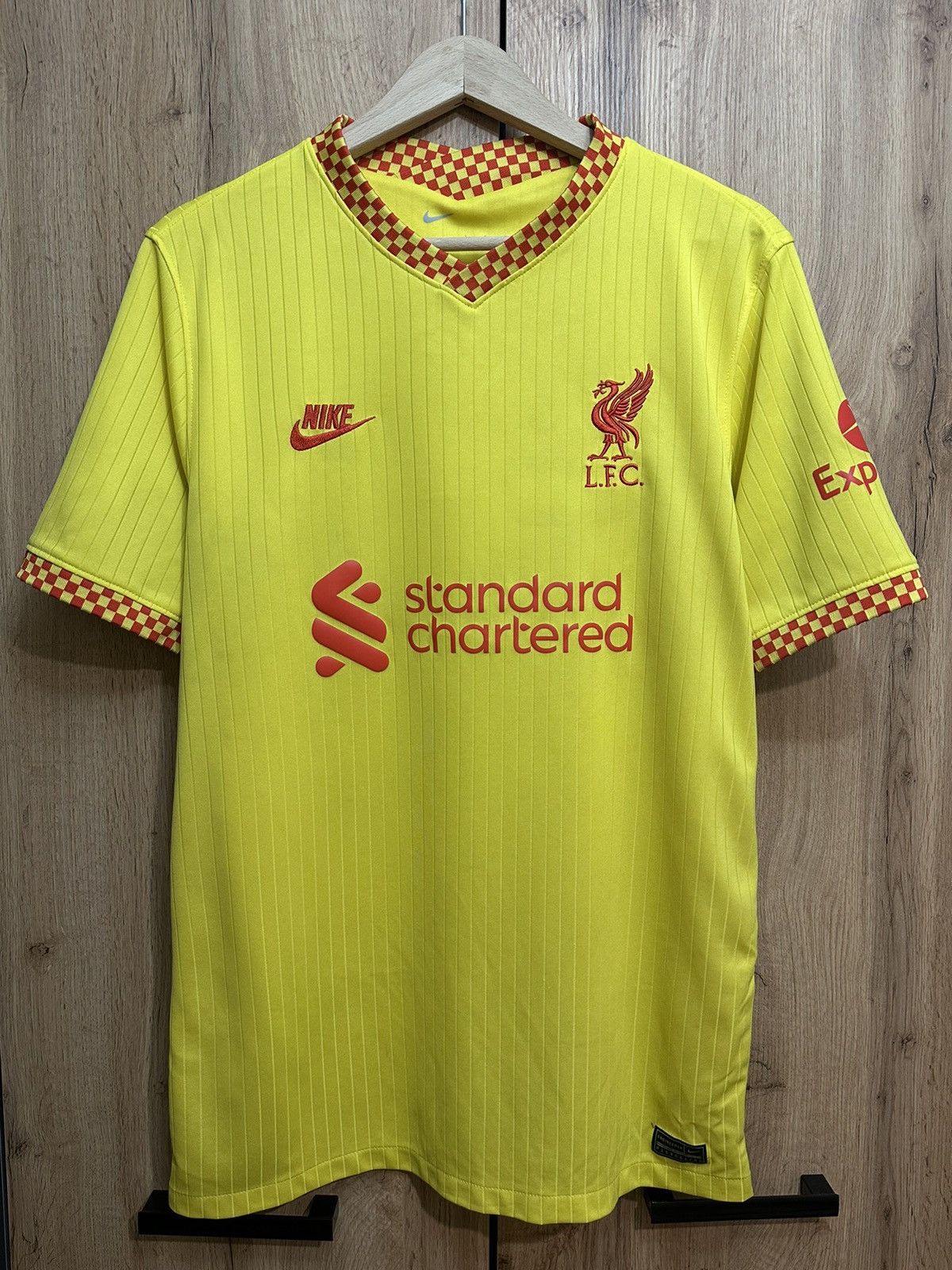 Nike Nike Liverpool 2021/2022 Third 3rd soccer Jersey Football Size US L / EU 52-54 / 3 - 1 Thumbnail