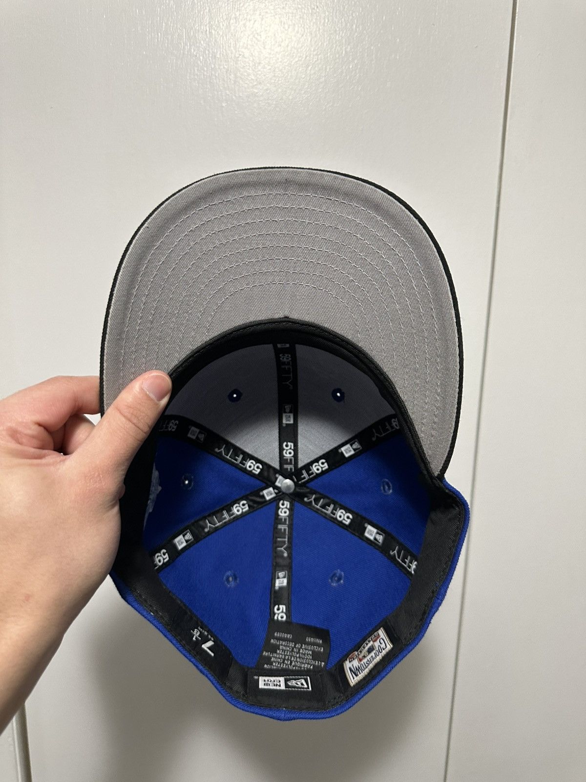 MLB × New Era Bonezbrimz Anaheim angels fitted size 7 1/8 Size ONE SIZE - 4 Thumbnail