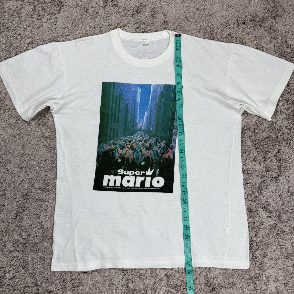 Nintendo × Vintage Vintage Super Mario Movie by Nintendo Promo T-shirt Size US L / EU 52-54 / 3 - 14 Thumbnail