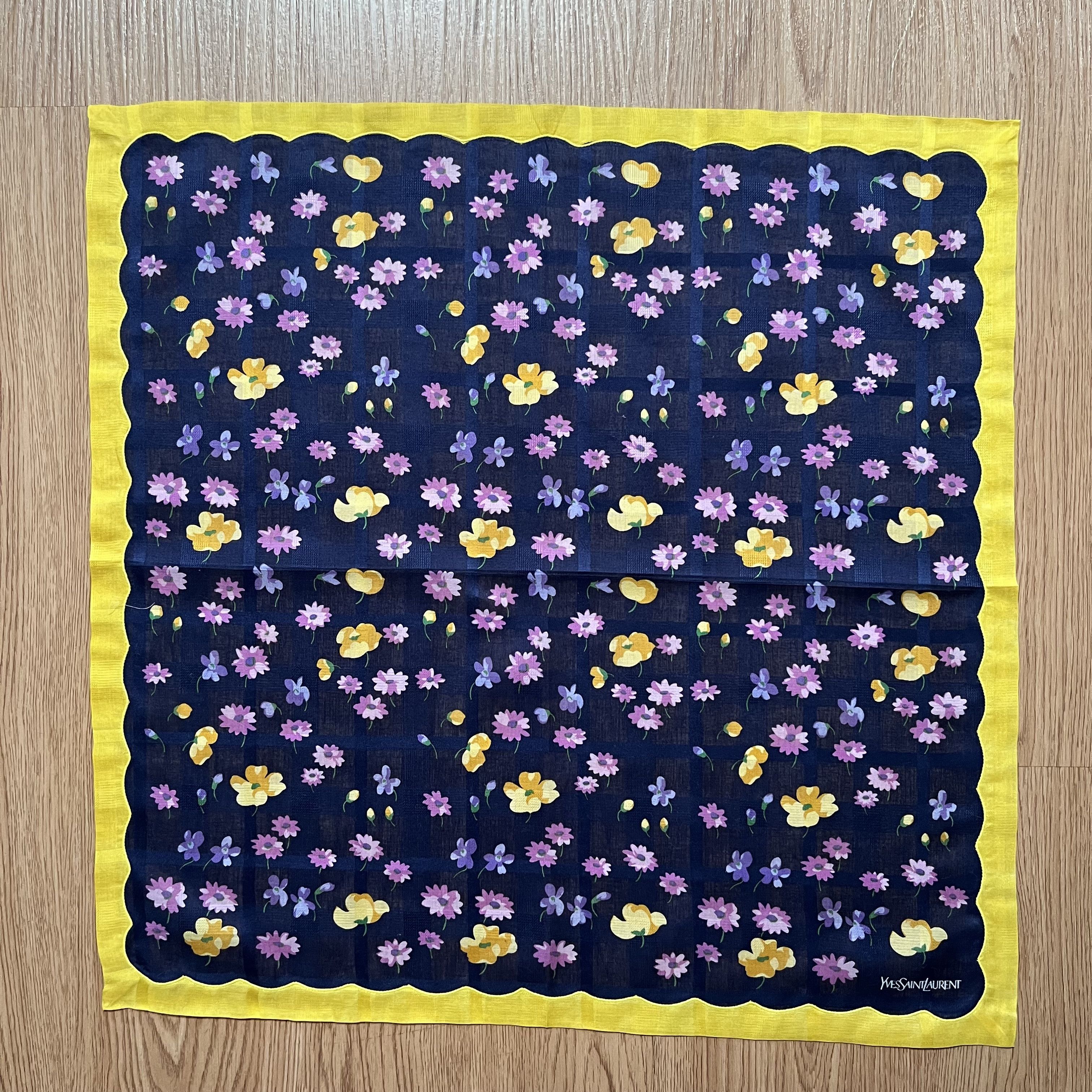 Yves Saint Laurent Vintage Yves Saint Laurent Handkerchief Size ONE SIZE - 1 Thumbnail