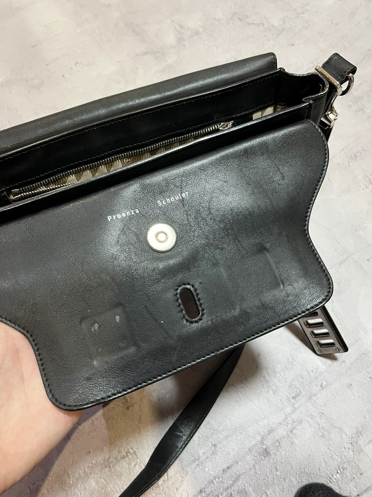 Designer × Genuine Leather × Proenza Schouler Proenza Schouler PS11 Crossbody Leather Bag Size ONE SIZE - 17 Thumbnail