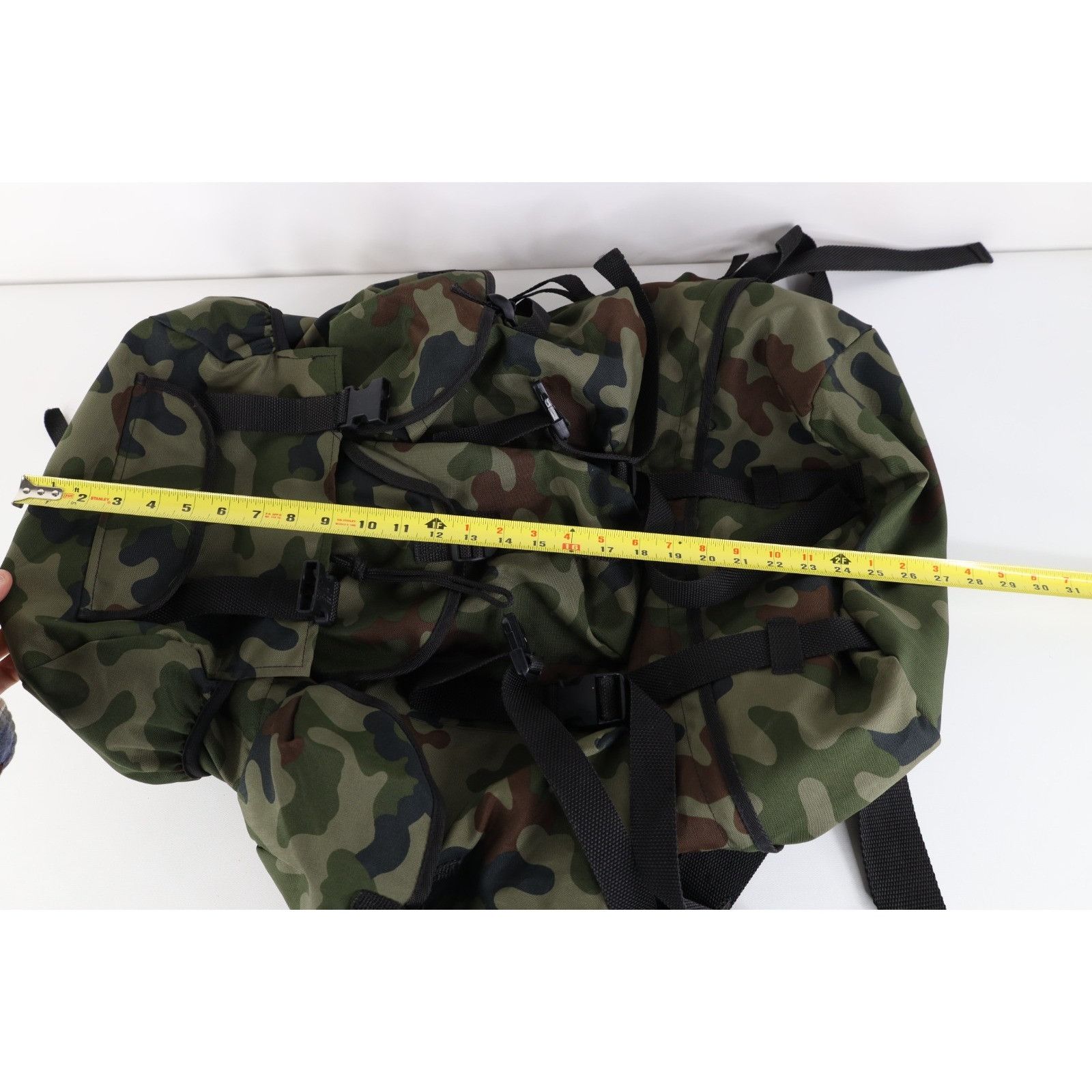 Vintage Vintage Poland Military Camouflage Infantry Mountain Bag Size ONE SIZE - 9 Thumbnail