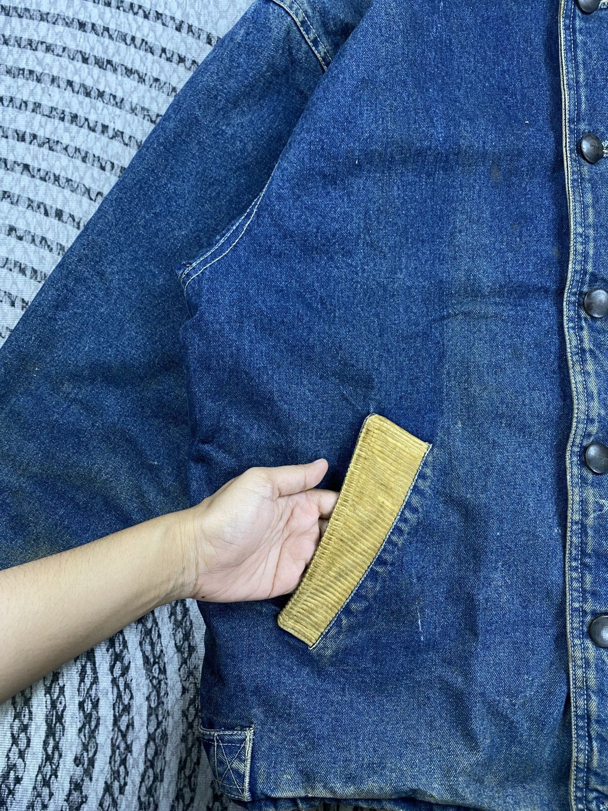 Japanese Brand Vintage Projack Fullbutton Denim Blue Jacket Size US M / EU 48-50 / 2 - 7 Thumbnail