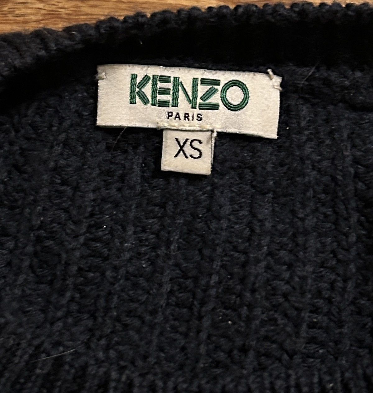 Kenzo KENZO Tanami Knit Pointelle Crewneck Pullover Sweater Size XS / US 0-2 / IT 36-38 - 7 Thumbnail