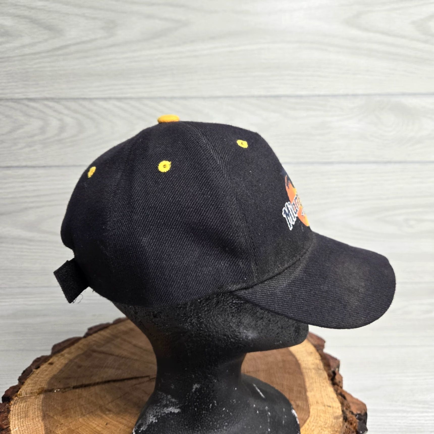 Vintage Miami Beach Black Baseball Cap Adjustable Unisex Adult Hat Size ONE SIZE - 2 Thumbnail