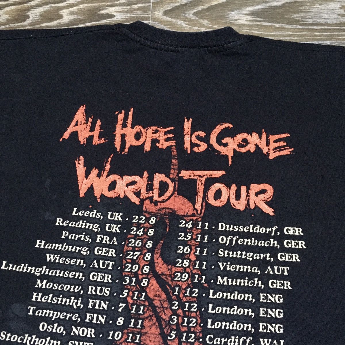 Slipknot Vintage SLIPKNOT “All Hope Is Gone” 2008 World Tour T-shirt Size US M / EU 48-50 / 2 - 5 Thumbnail