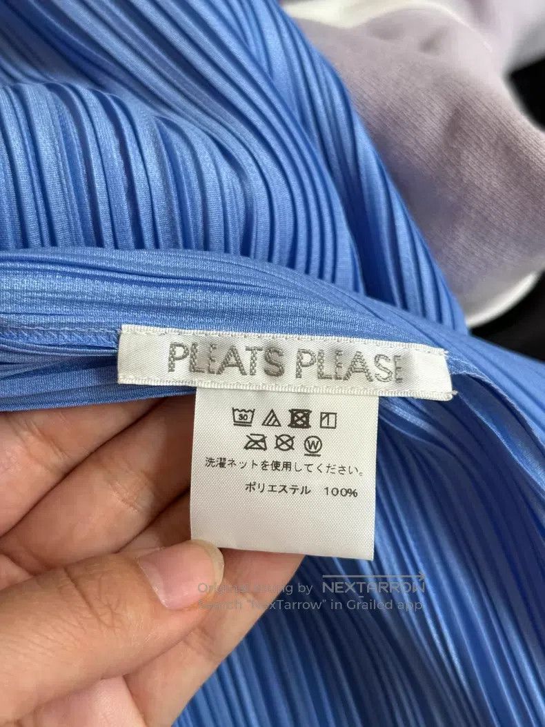 Issey Miyake Issey Miyake Cardigan Jacket Light Blue Size L / US 10 / IT 46 - 8 Thumbnail