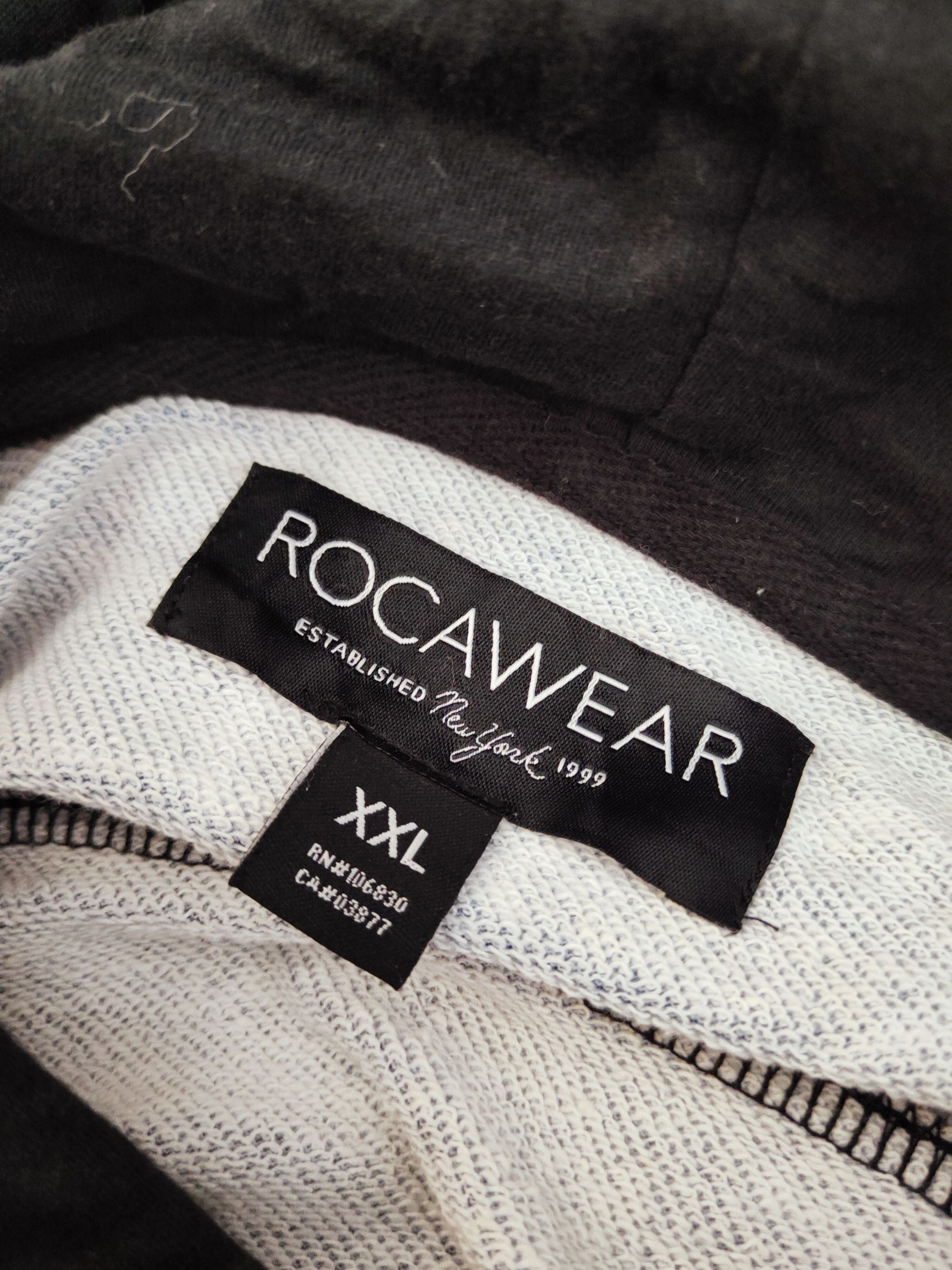Rocawear × Vintage Rocawear Vintage Black Hoodie Sweatshirts Size US XXL / EU 58 / 5 - 14 Thumbnail